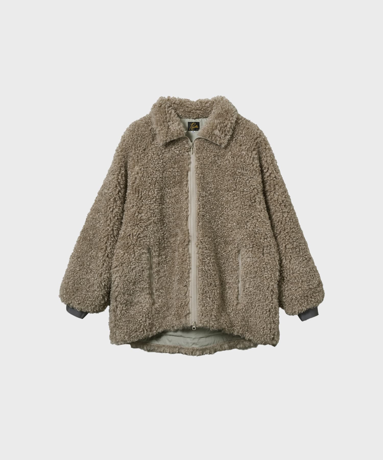 S.C.Fur Jacket - Poly Curly Fur