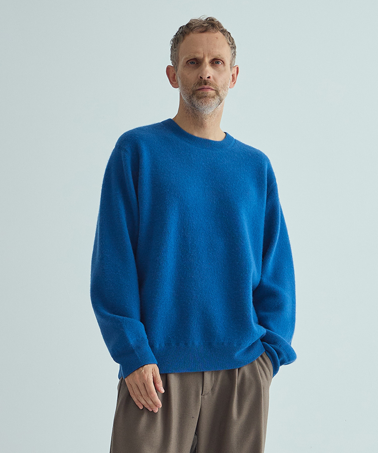 CASHMERE REVERSIBLE PULLOVER