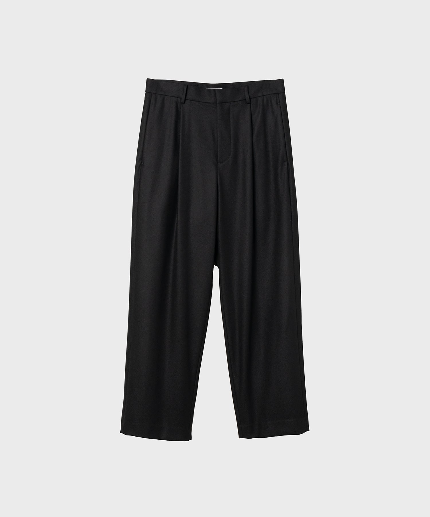 MERINO COLLEGE FLANNEL WIDE PANTS