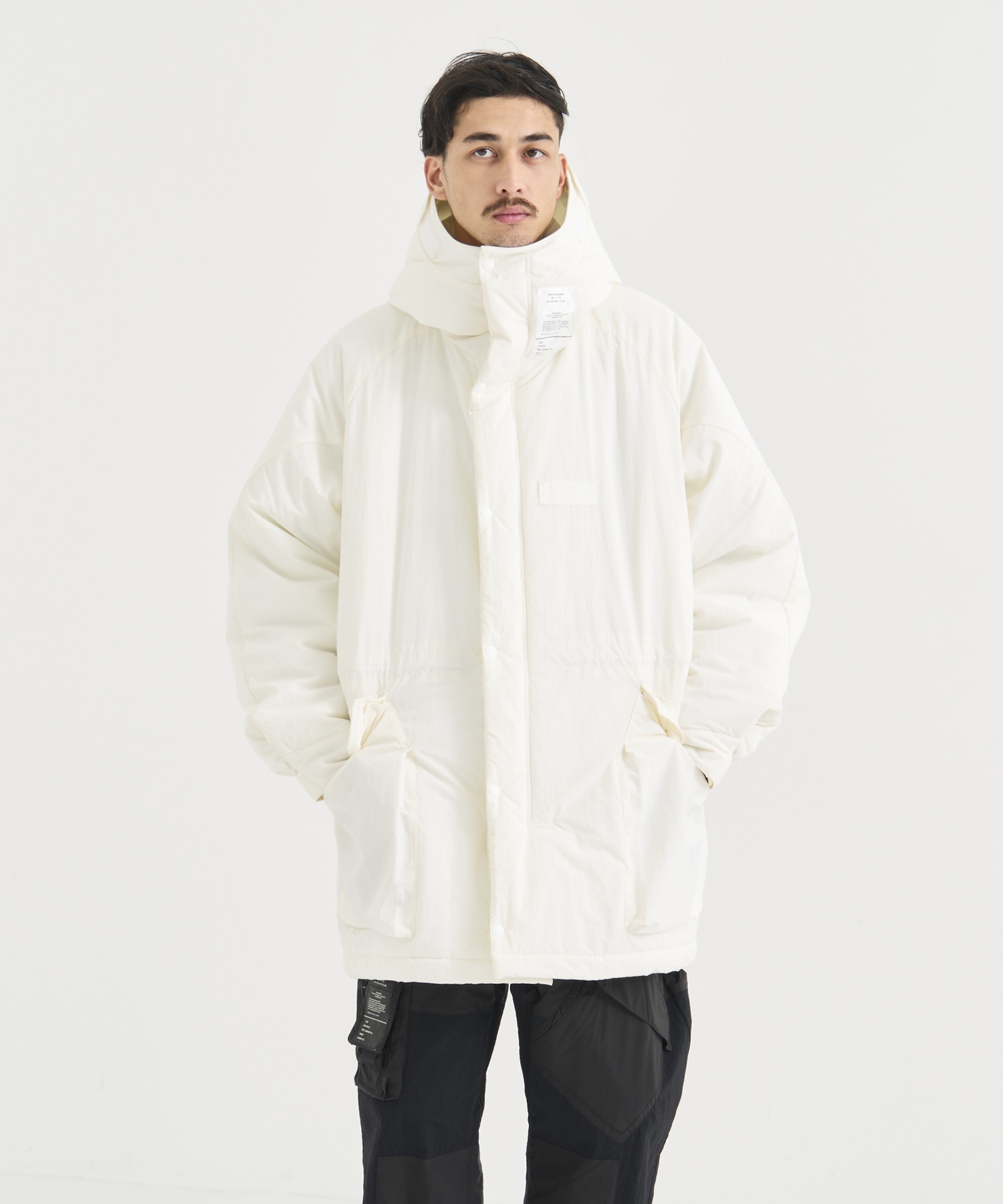 別注 9242-C001-001 HOOD COAT WHITE EDITION