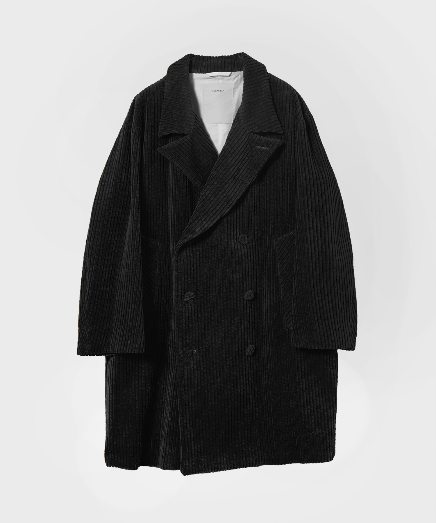 Cotton Corduroy Oversized Peacoat