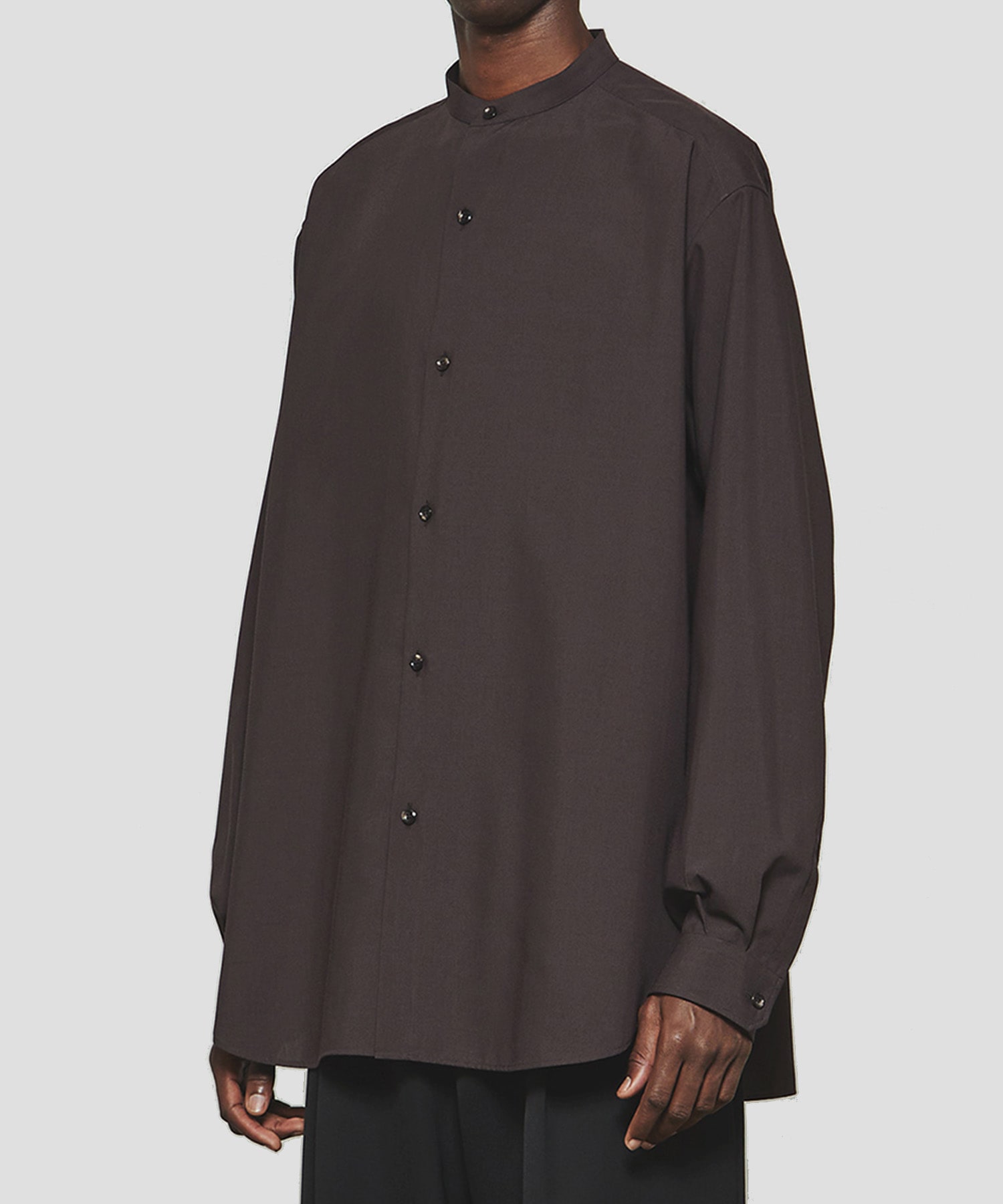RERACS BAND COLLAR SHIRT