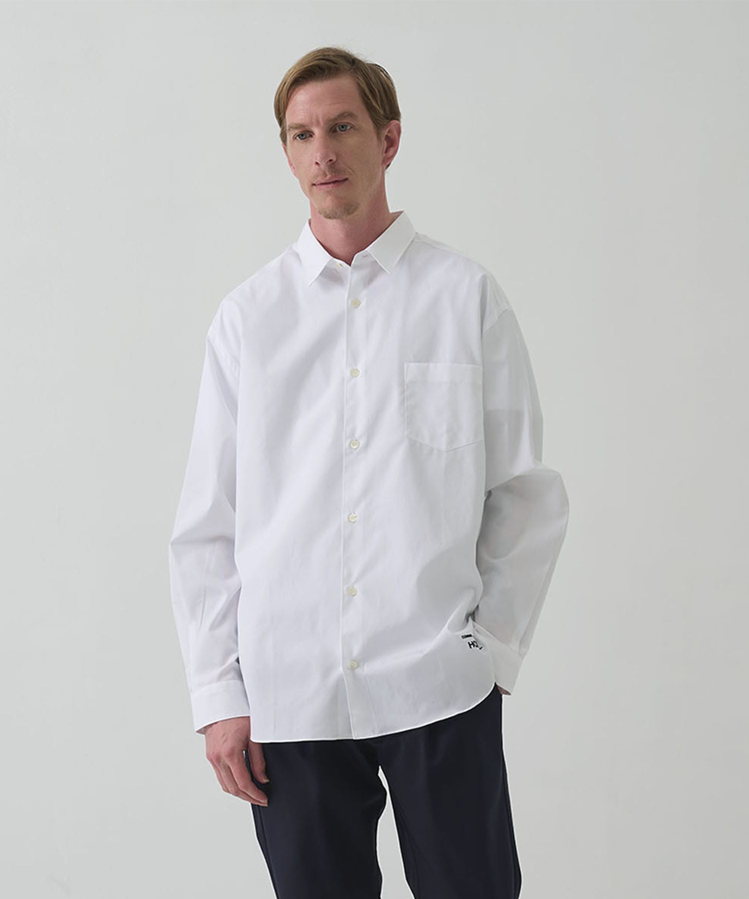 綿ブロード L/S Shirts