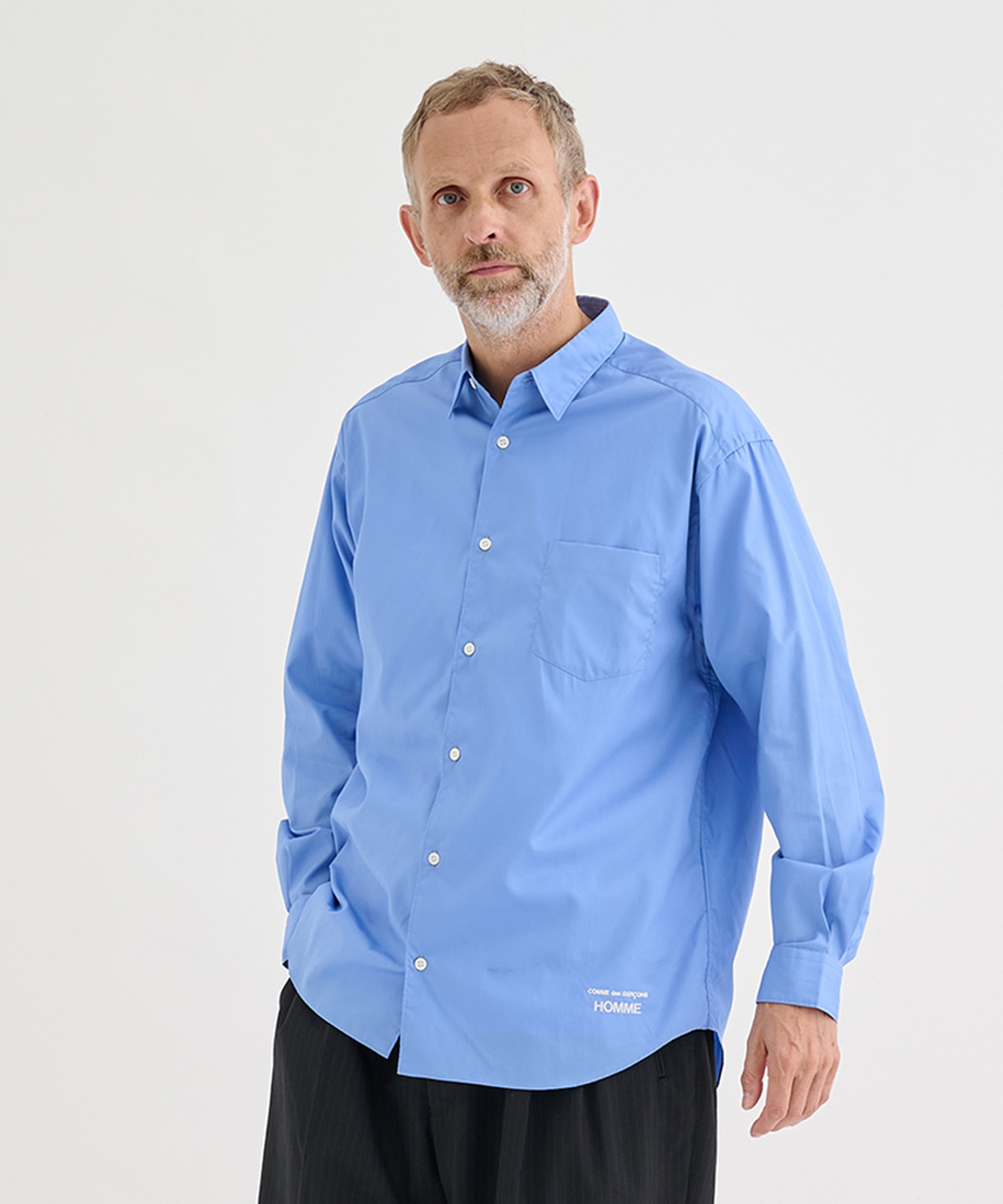 綿ブロード L/S Shirts