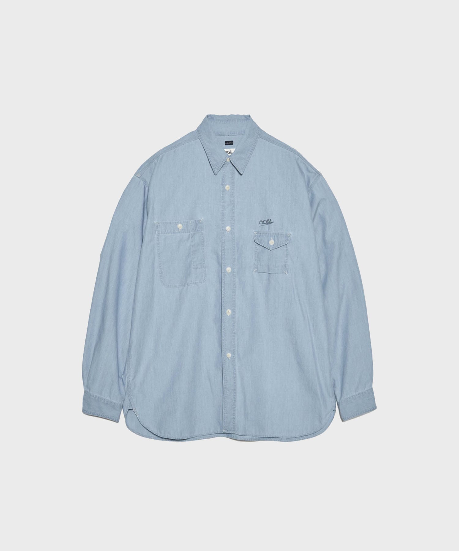 Regular Collar Chambray Shirt