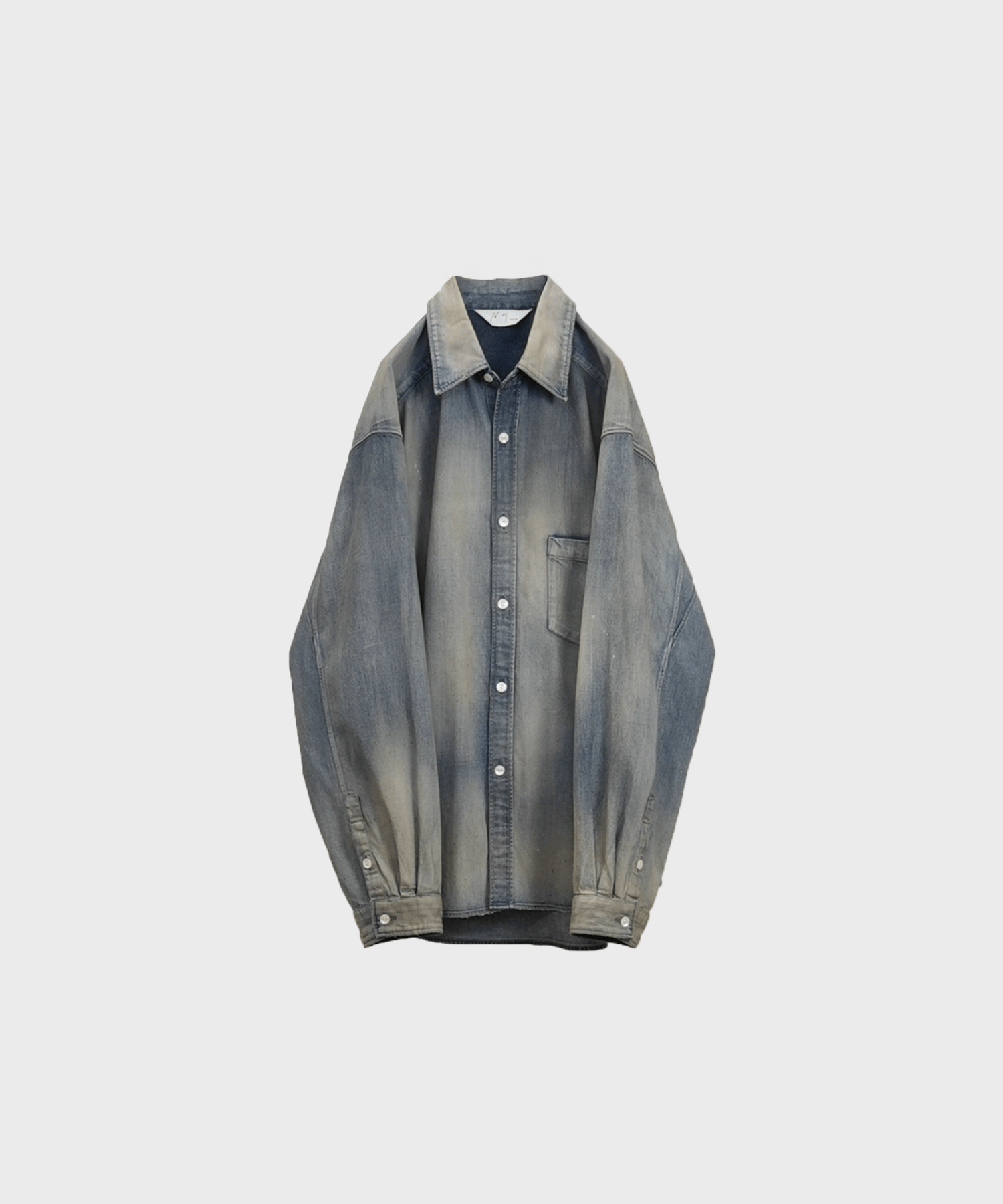 DENIM DRESS SHIRT