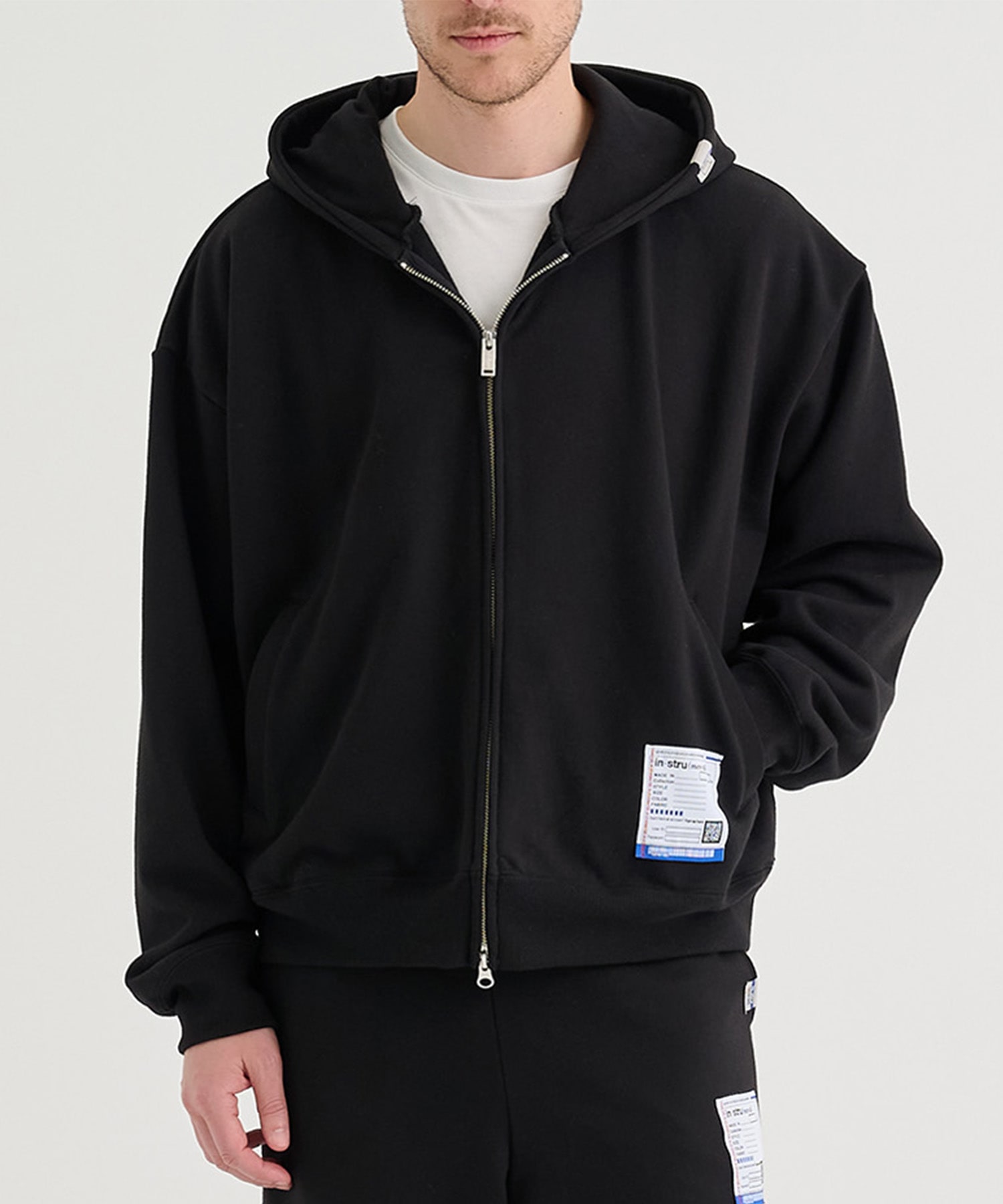 HEAVY WEIGHT FRENCH TERRY ZIP PARKA