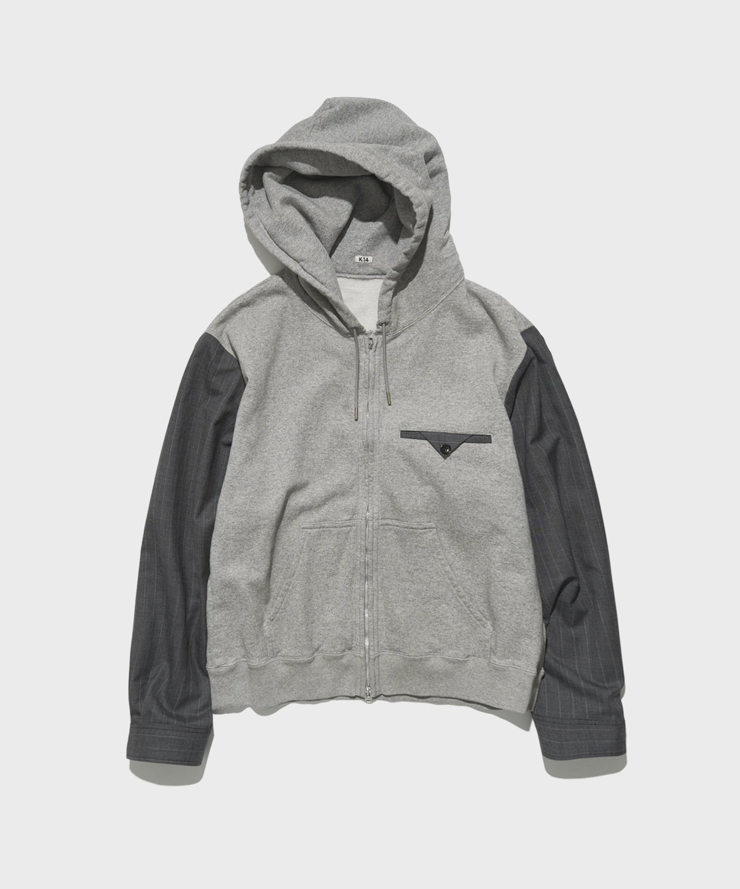 Combination Zip Hoodie