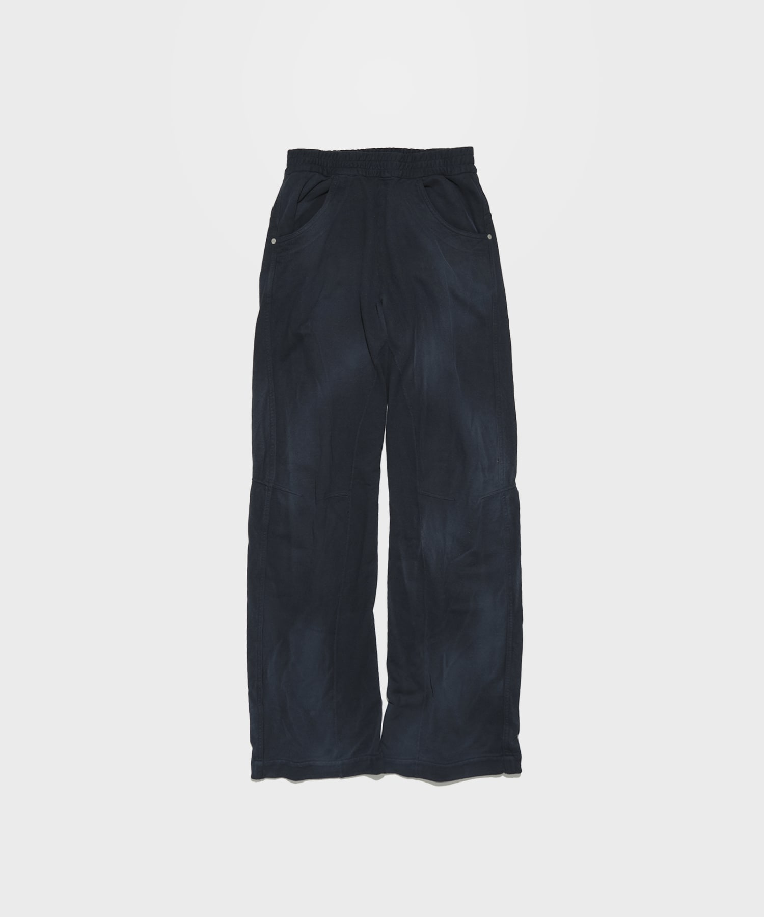 KNEEDARTED FLARE PANTS