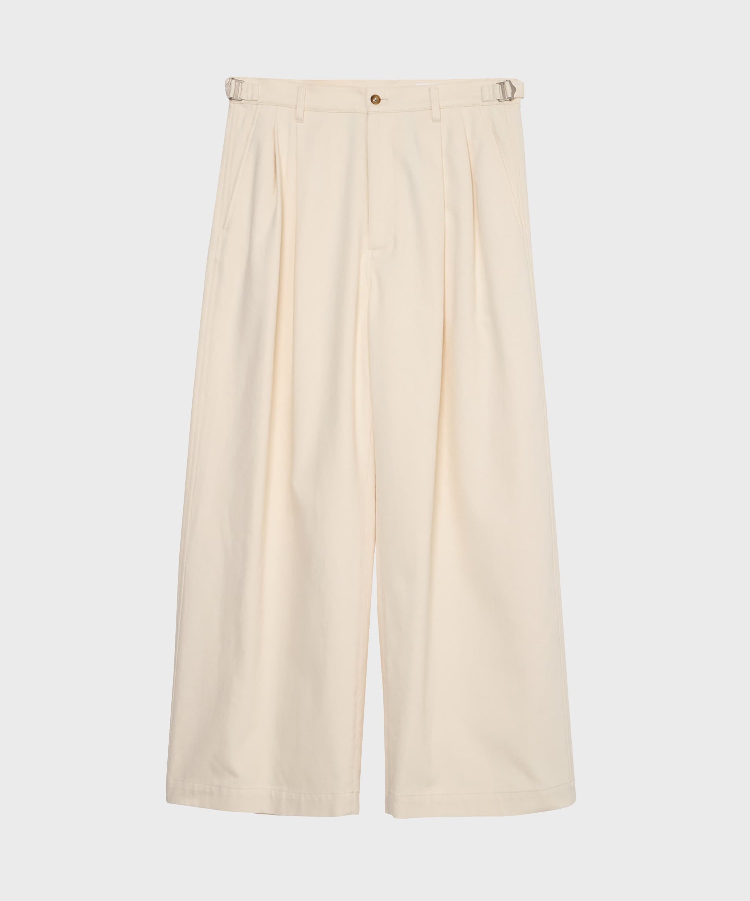 TWO TUCKS BUGGY PANTS