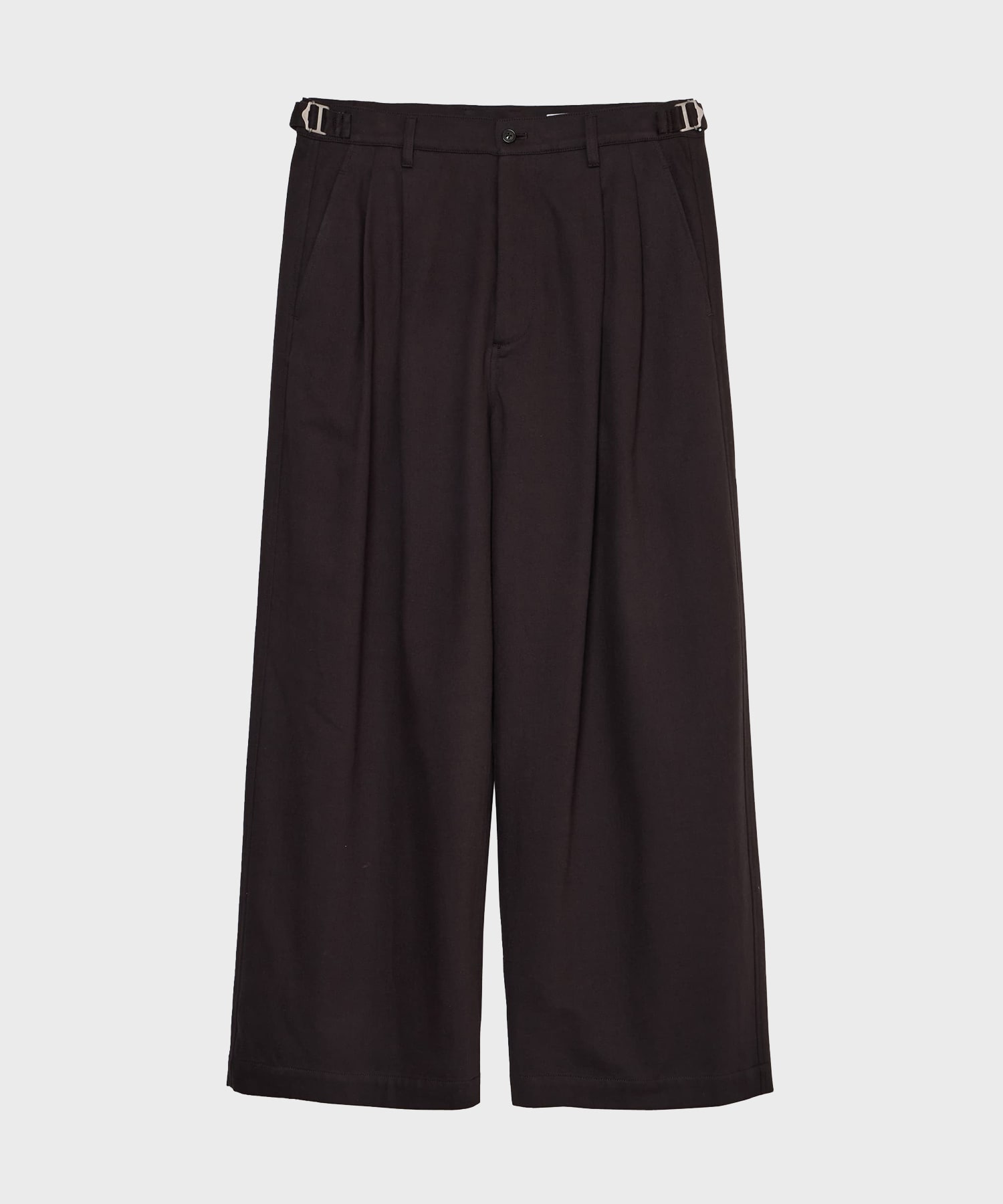 TWO TUCKS BUGGY PANTS