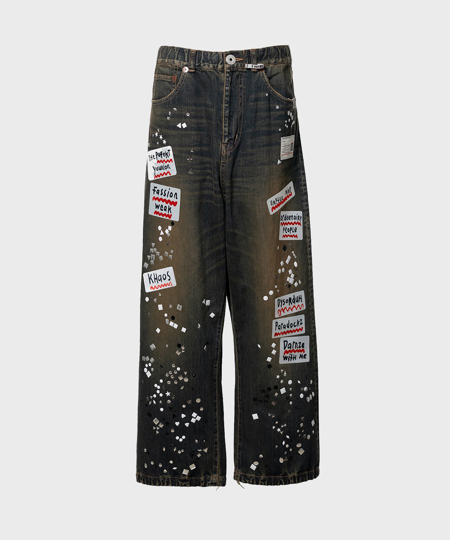 DENIM JEANS w STICKER
