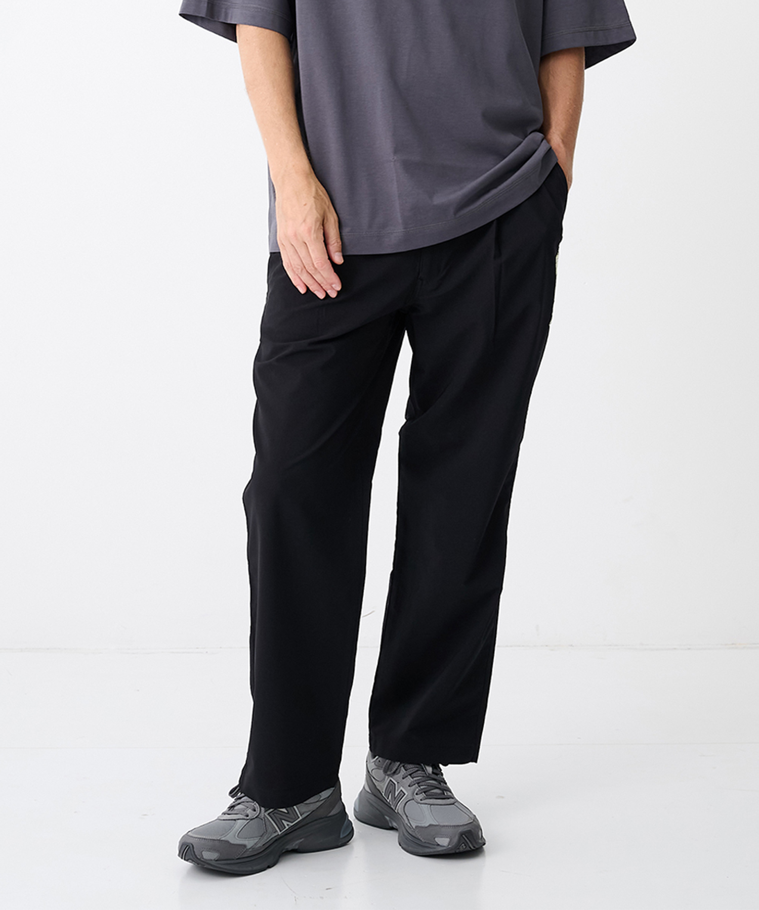 【エヌハリウッド】9261-PT01-002 EASY TROUSERS