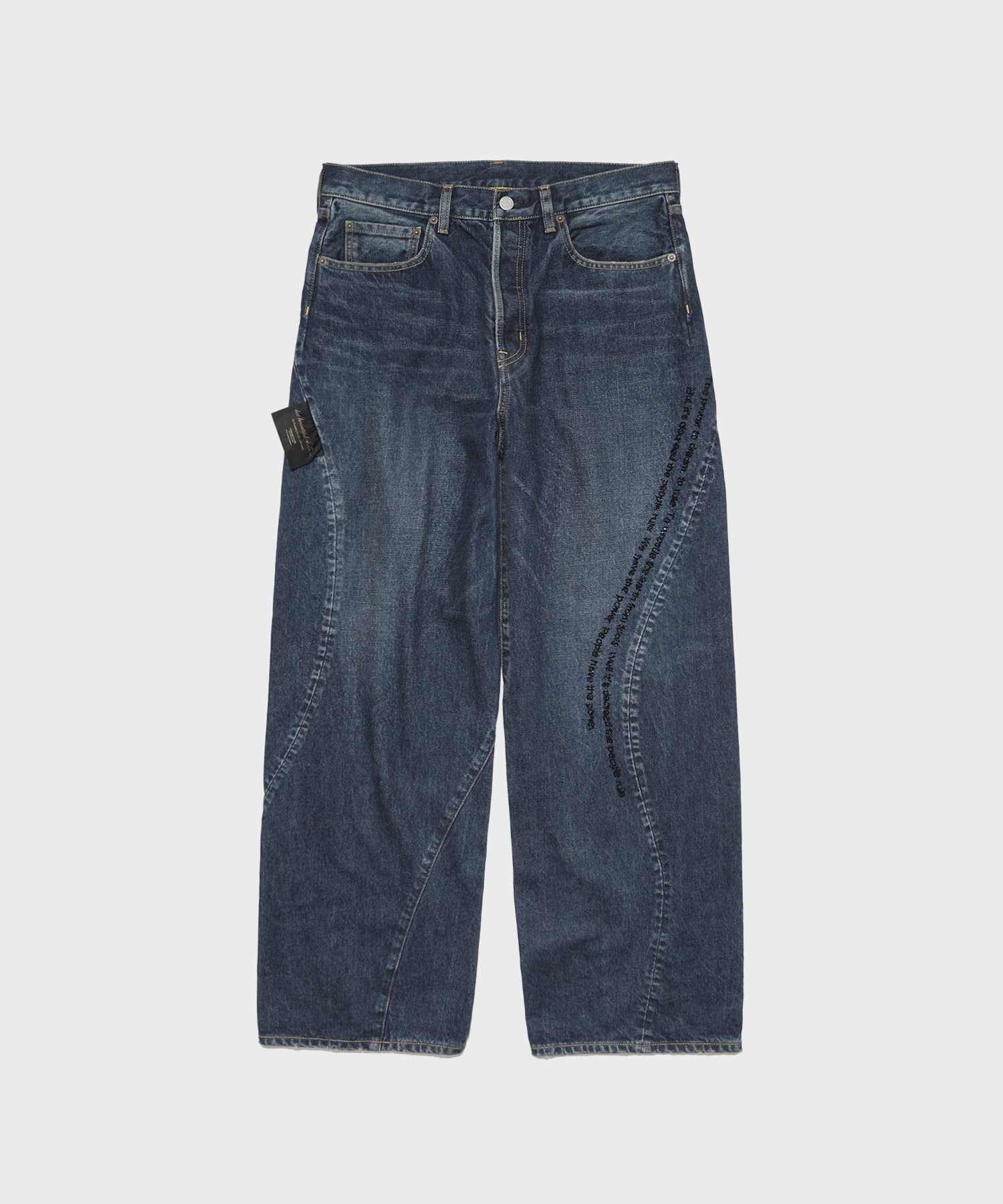 【アンダーカバー】UC1F4506-1 Wide Denim Pants