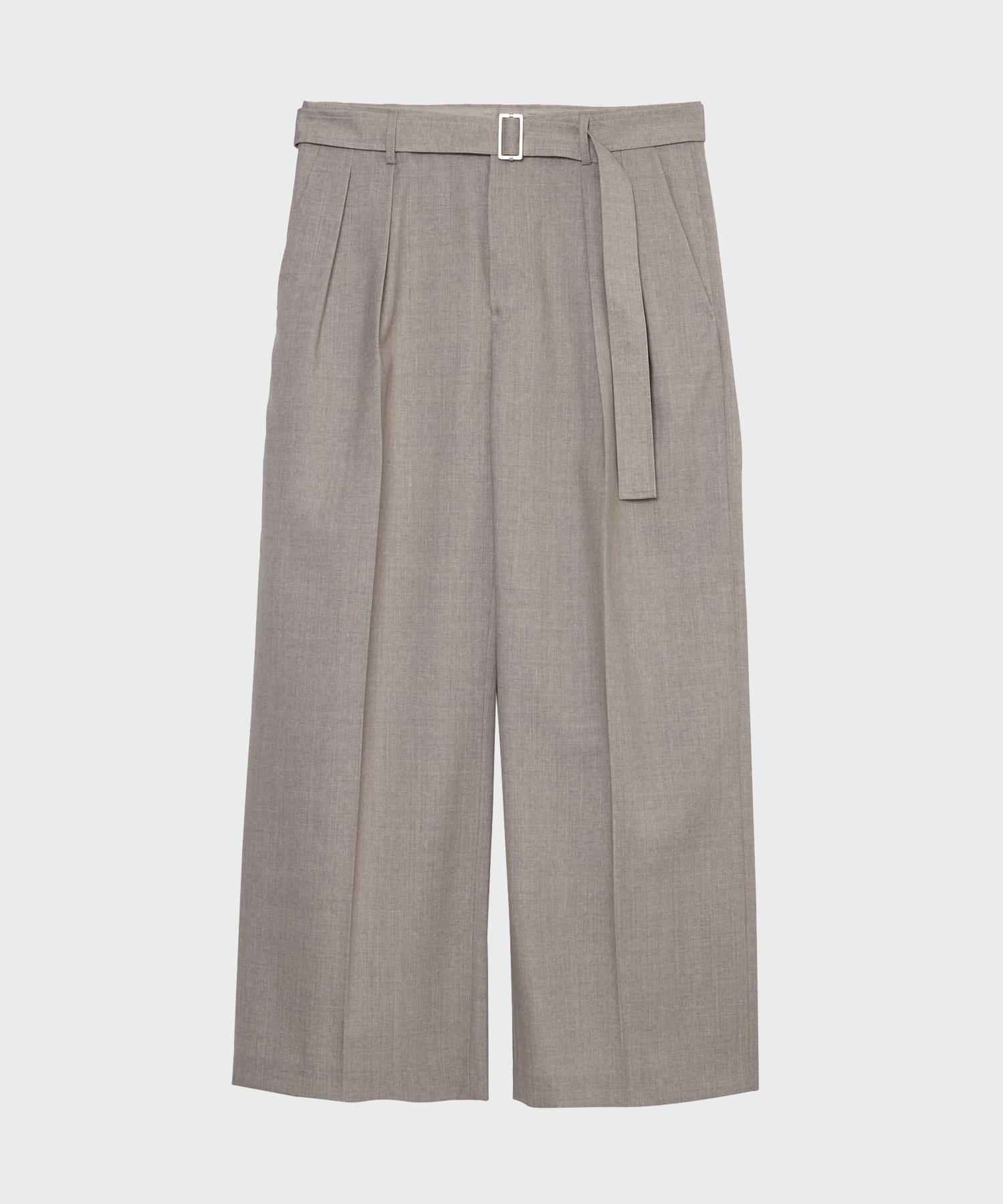 BELTED BUGGY TROUSERS