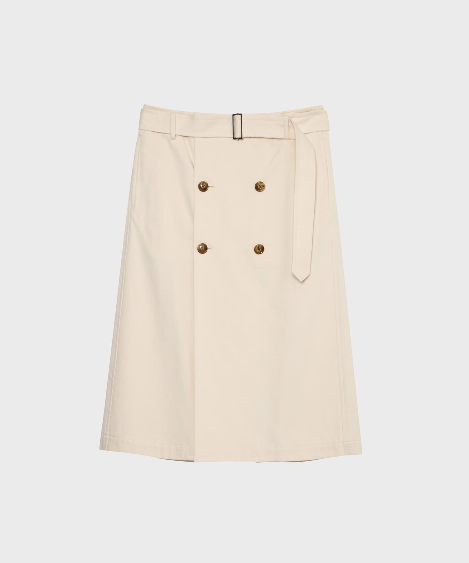 BELTED WRAP-SKIRT