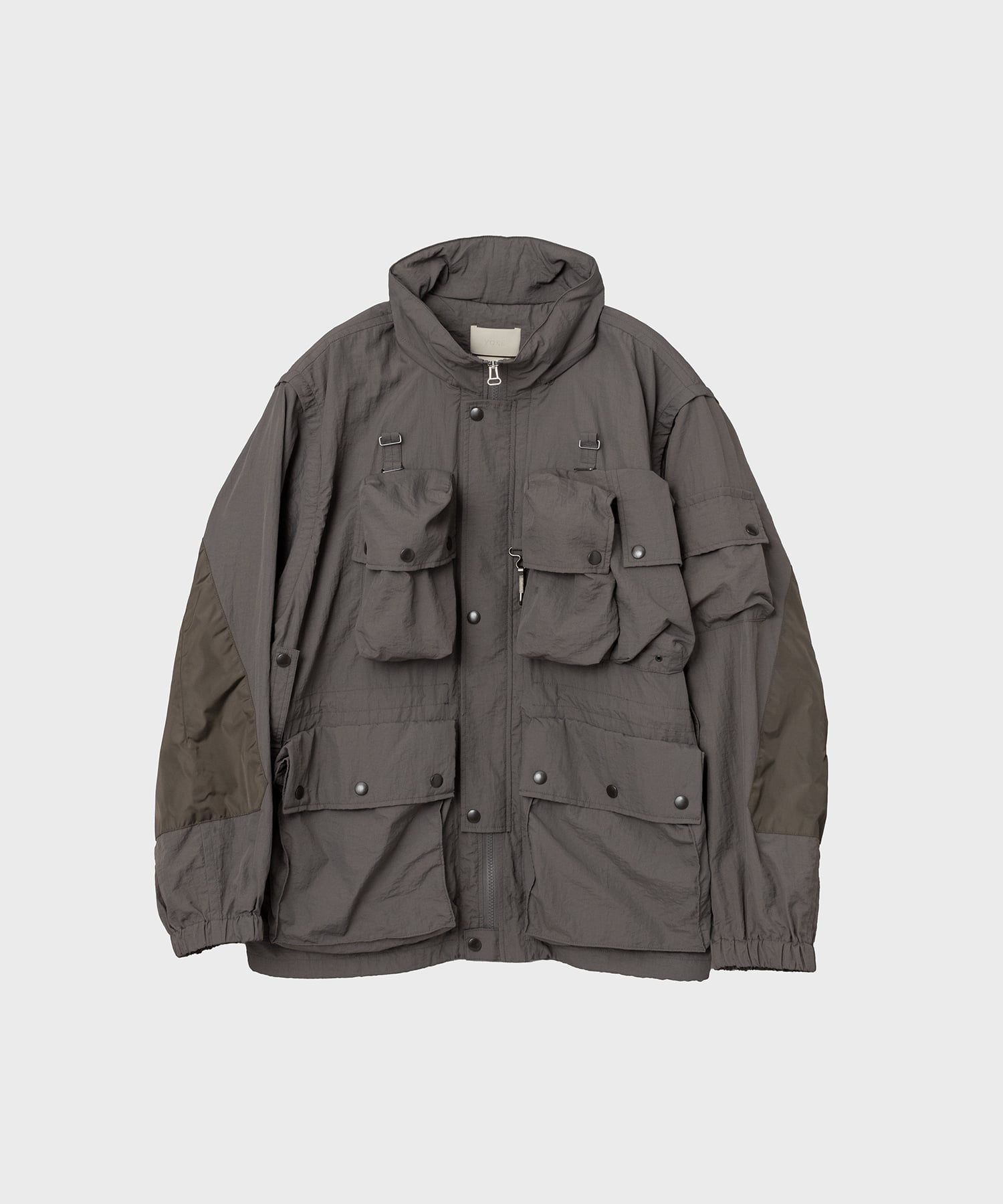 NYLON MULTI POCKETS DETACHABLE UTILITY BLOUSON