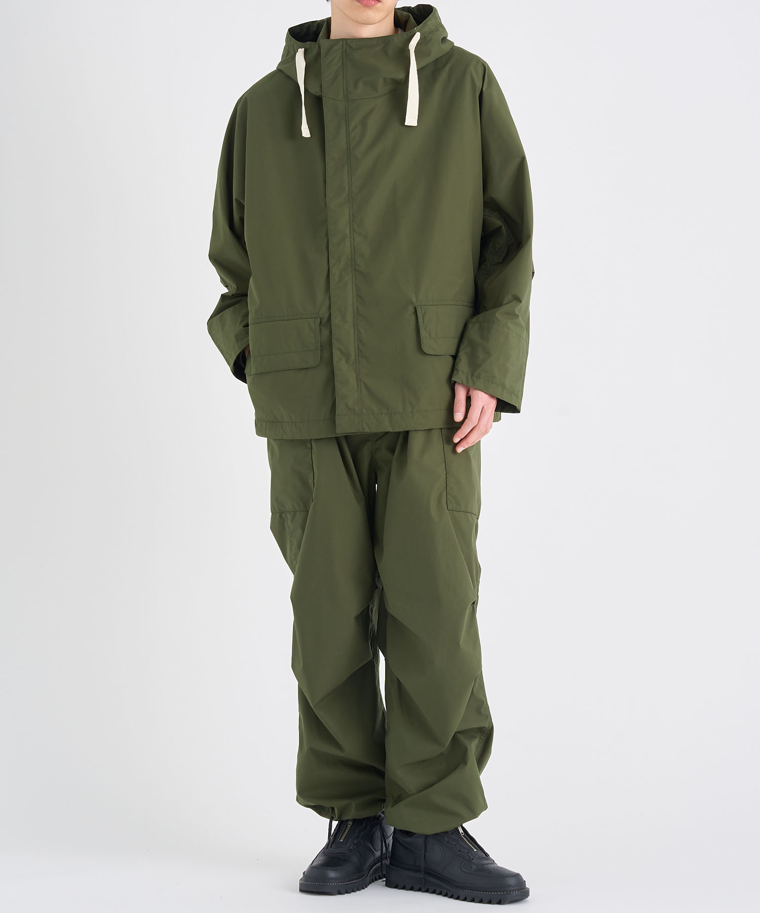 Hooded Deck Jacket