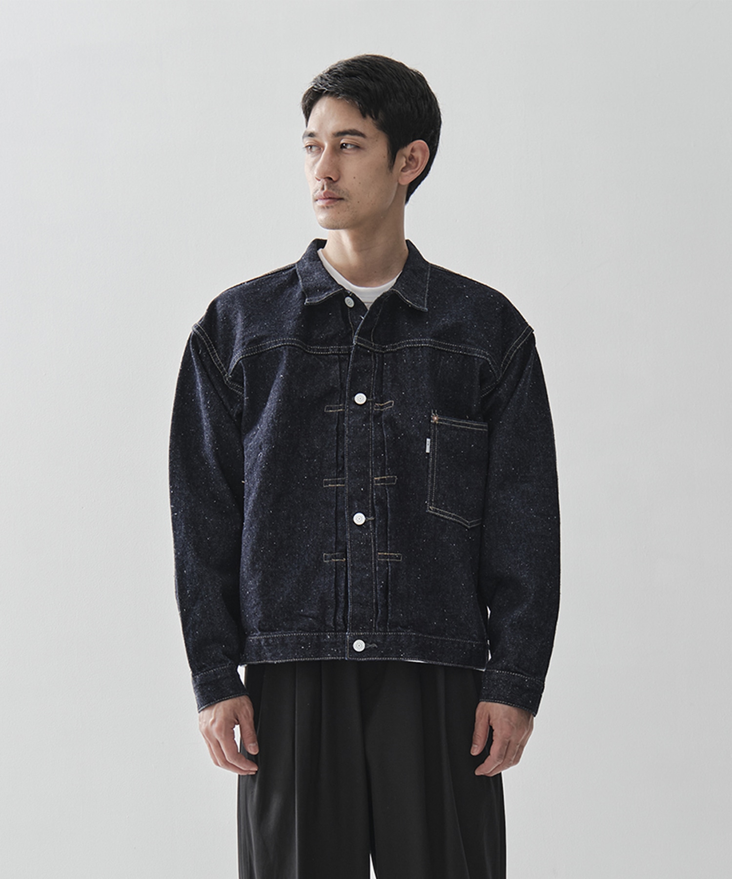 029 WW Ⅱ LV T-BACK JACKET ONE-WASHED