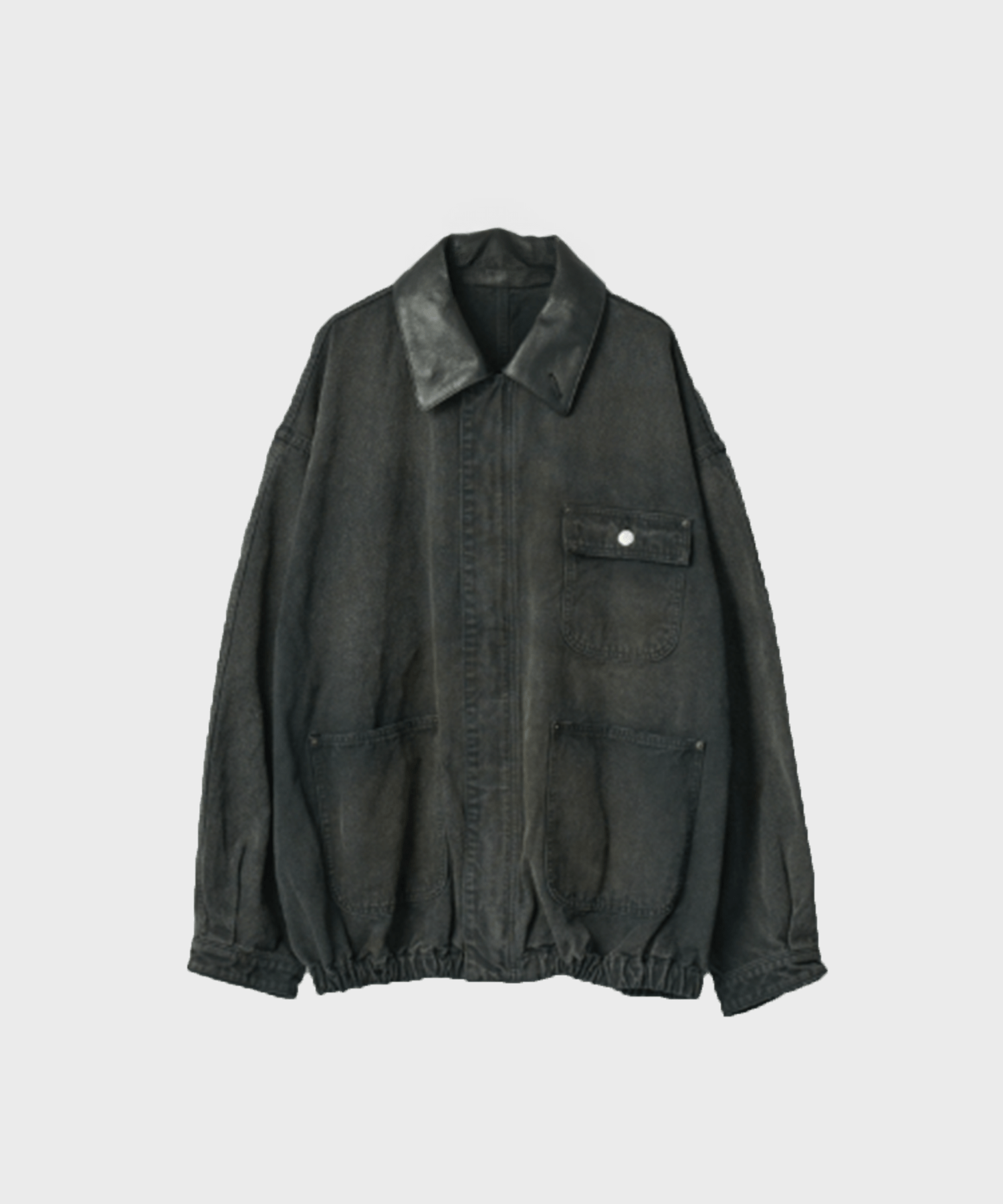 SULFUR DYED OXFORD VINTAGE JACKET