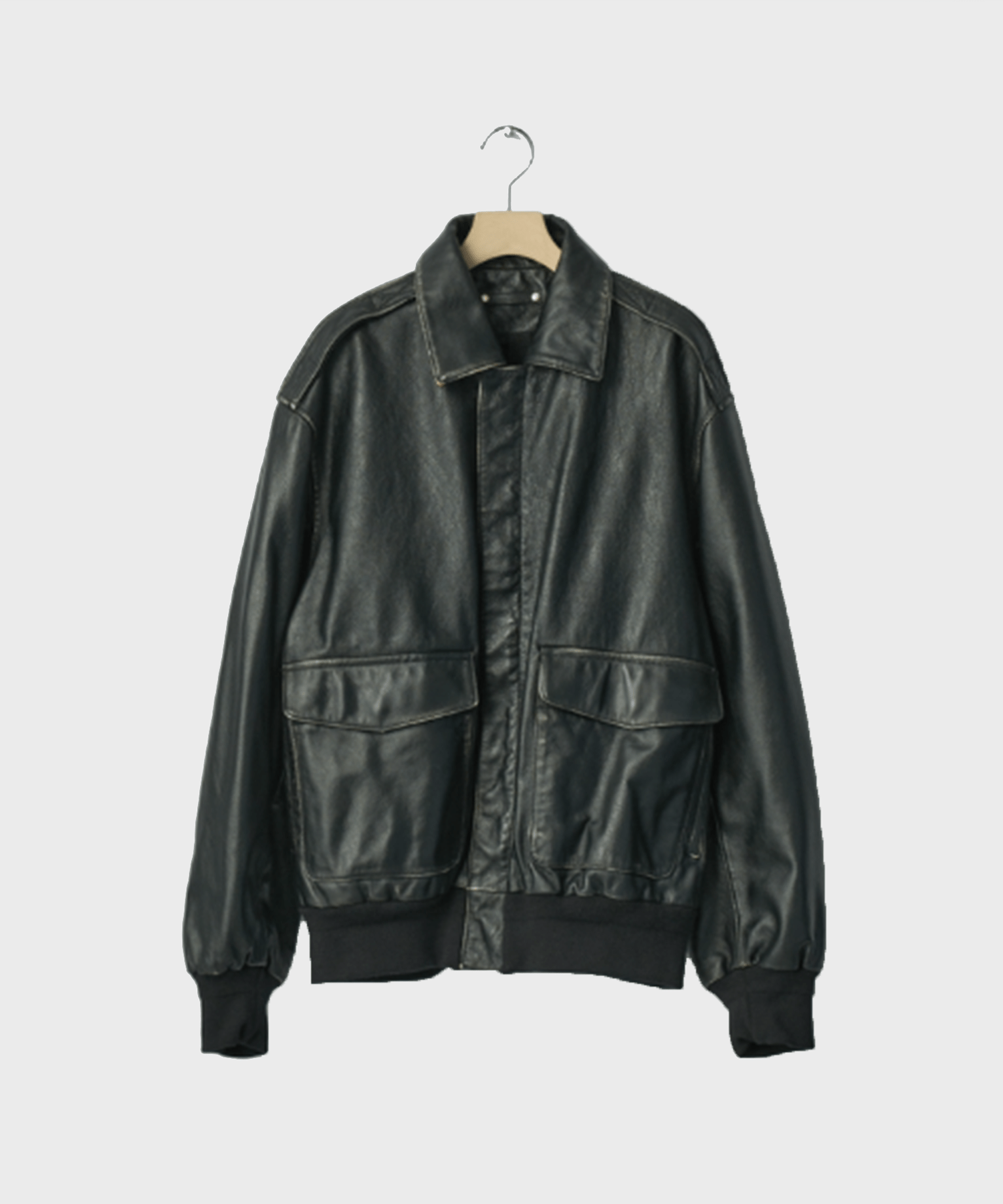 COW LEATHER VINTAGE FLIGHT JACKET