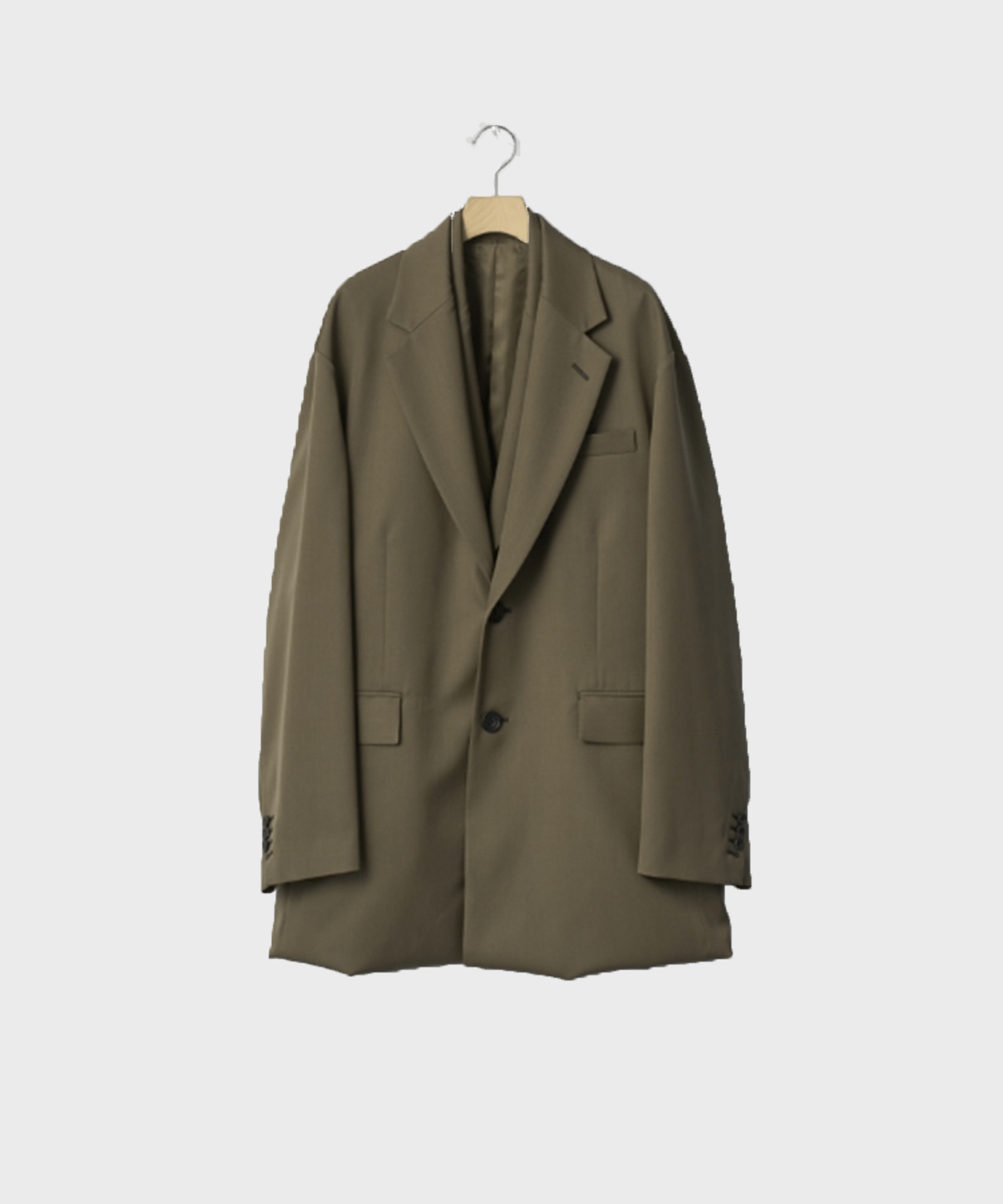 OVERSIZED LAYERED COMBINATION JACKET