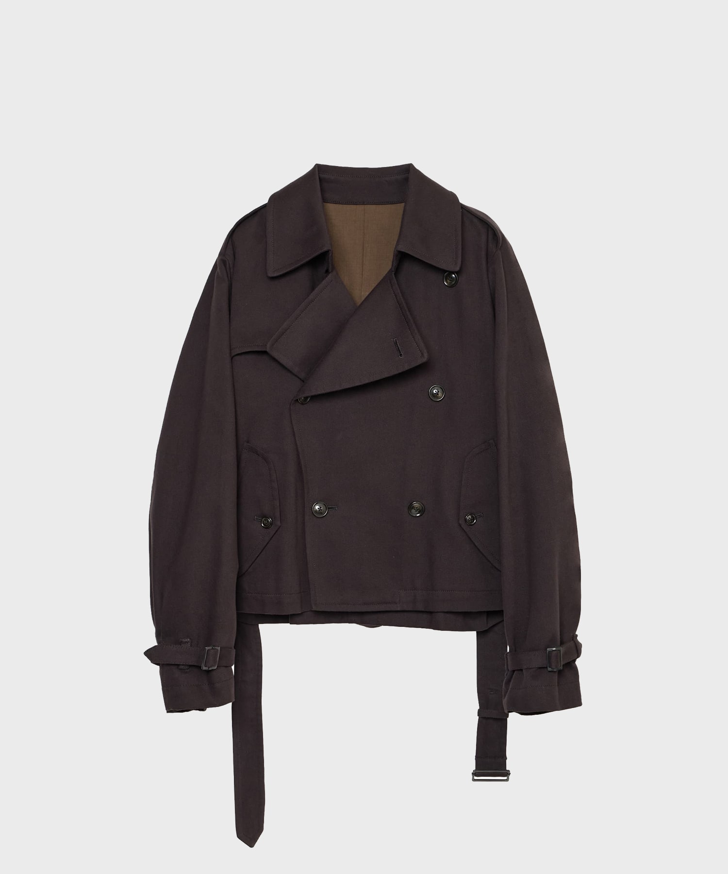 SHORT TRENCH COAT