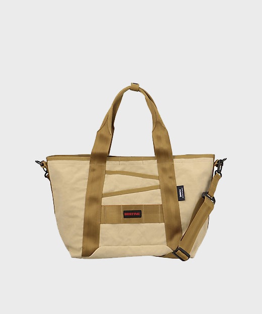【コムデギャルソンオム】綿キャンバスバイオストーン加工 BRIEFING Tote Bag
