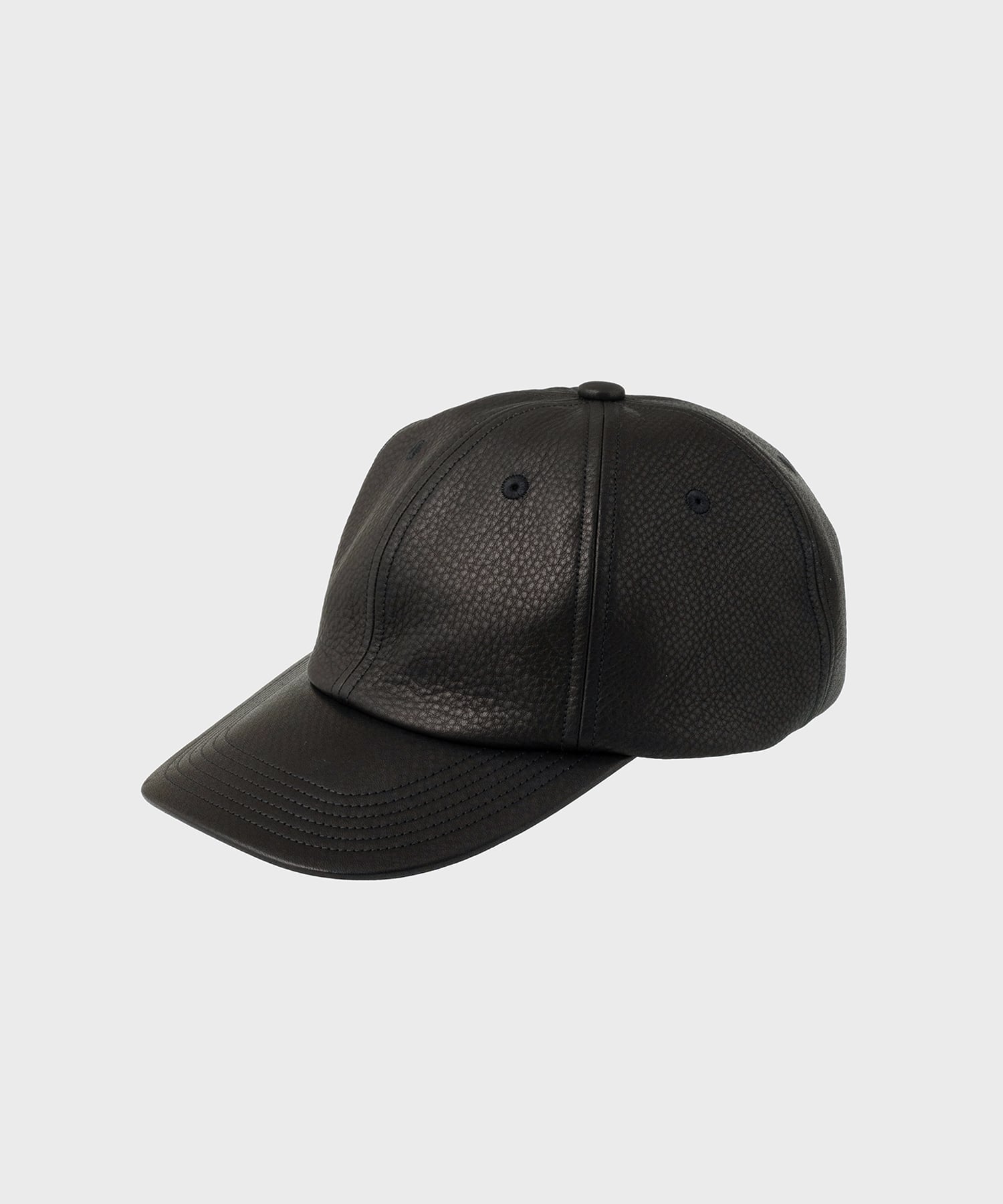 COWHIDE 6PANEL CAP