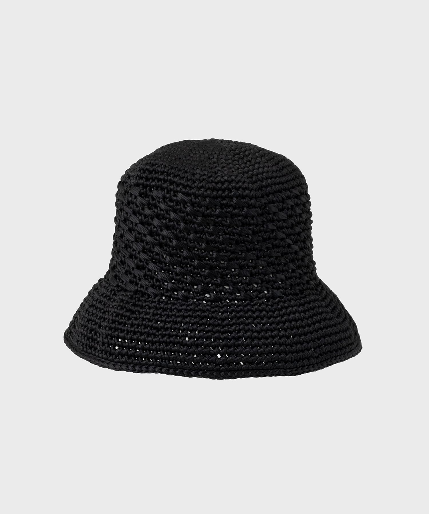 POLY HAND KNIT BUCKET HAT