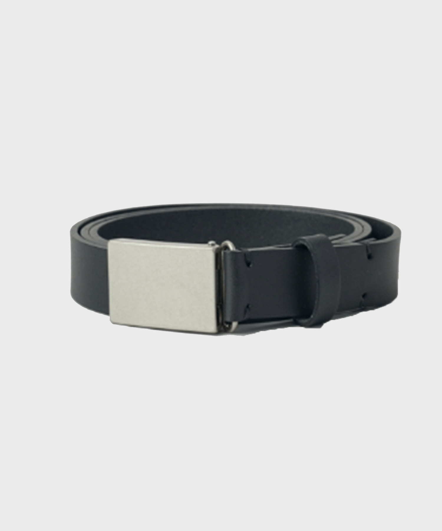 LEATHER BELT (PLAIN BUCKLE)