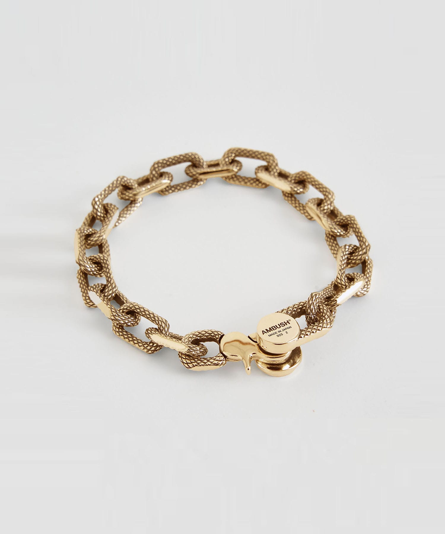 SMALL TEXTURED CHAIN BRACELET