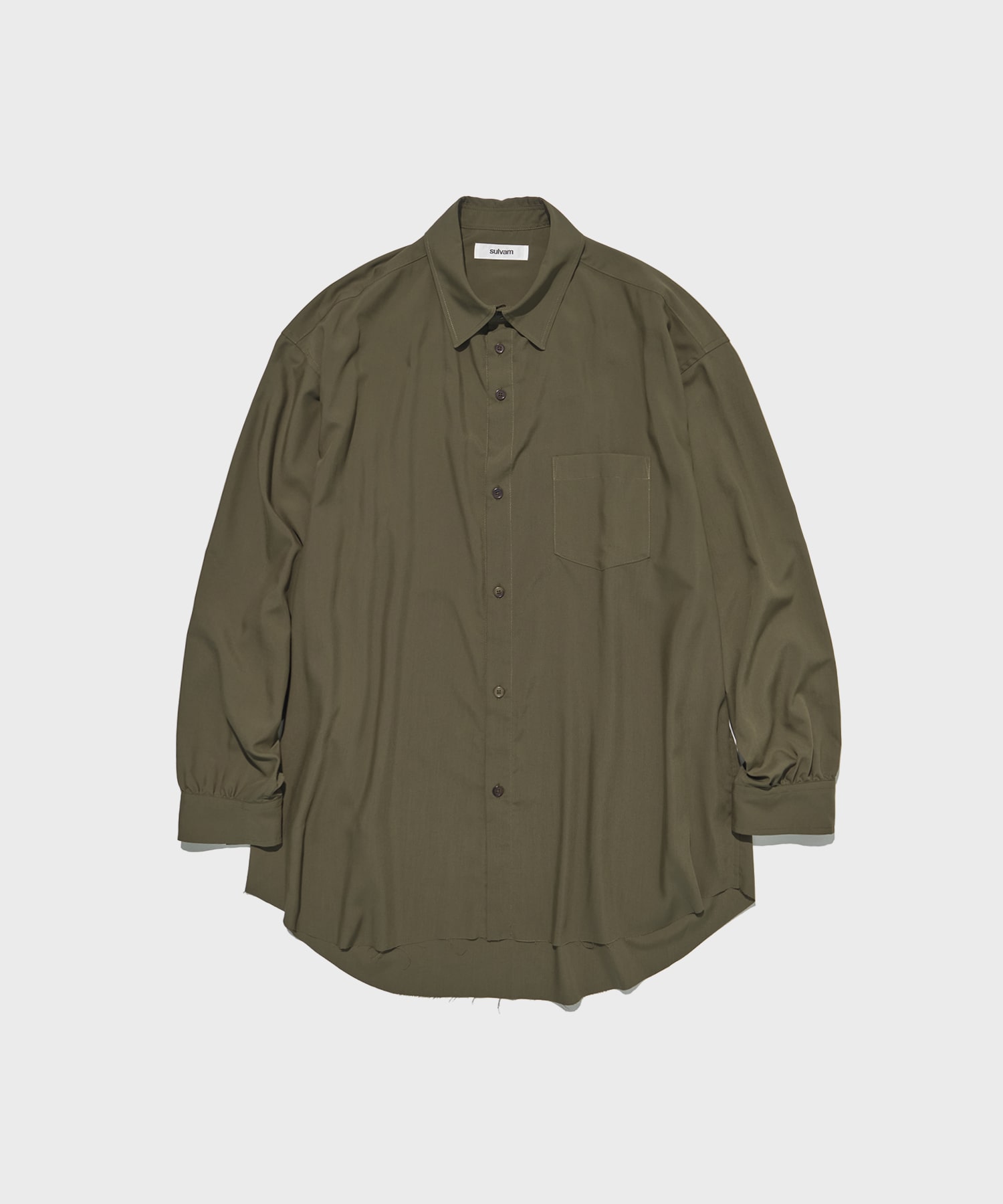 別注RAYON L/S DAD SHIRT