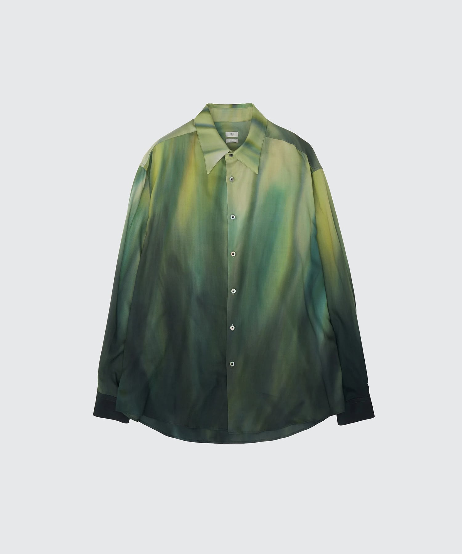 【ヨーク】Hand Painted Lawn Loose Fit Shirt