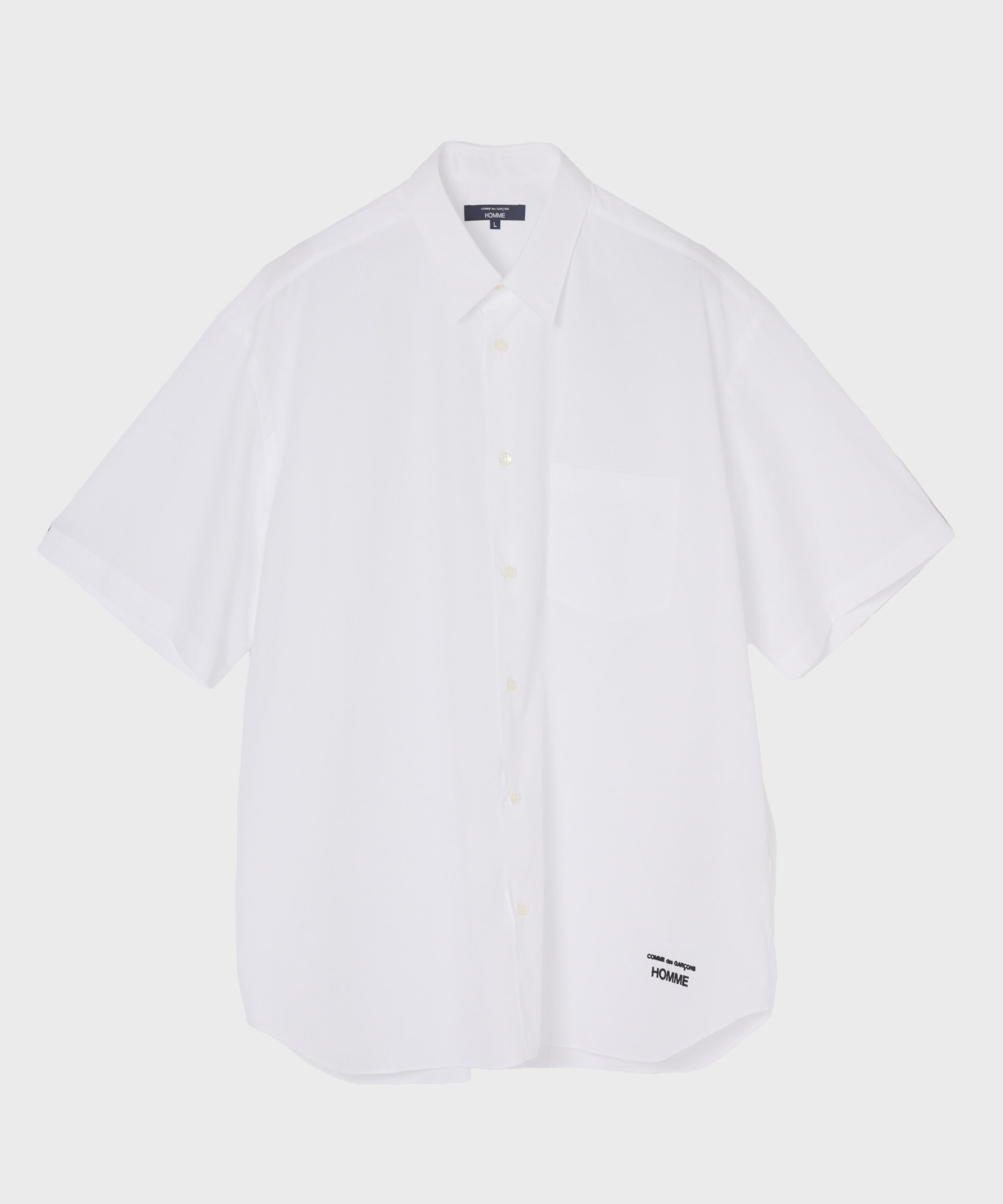 【コムデギャルソンオム】綿ブロード S/S Shirts