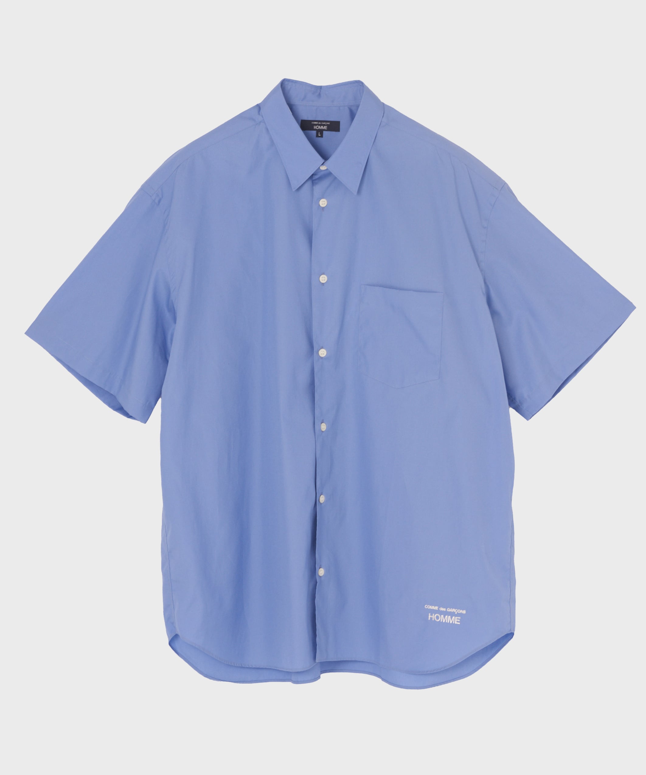【コムデギャルソンオム】綿ブロード S/S Shirts