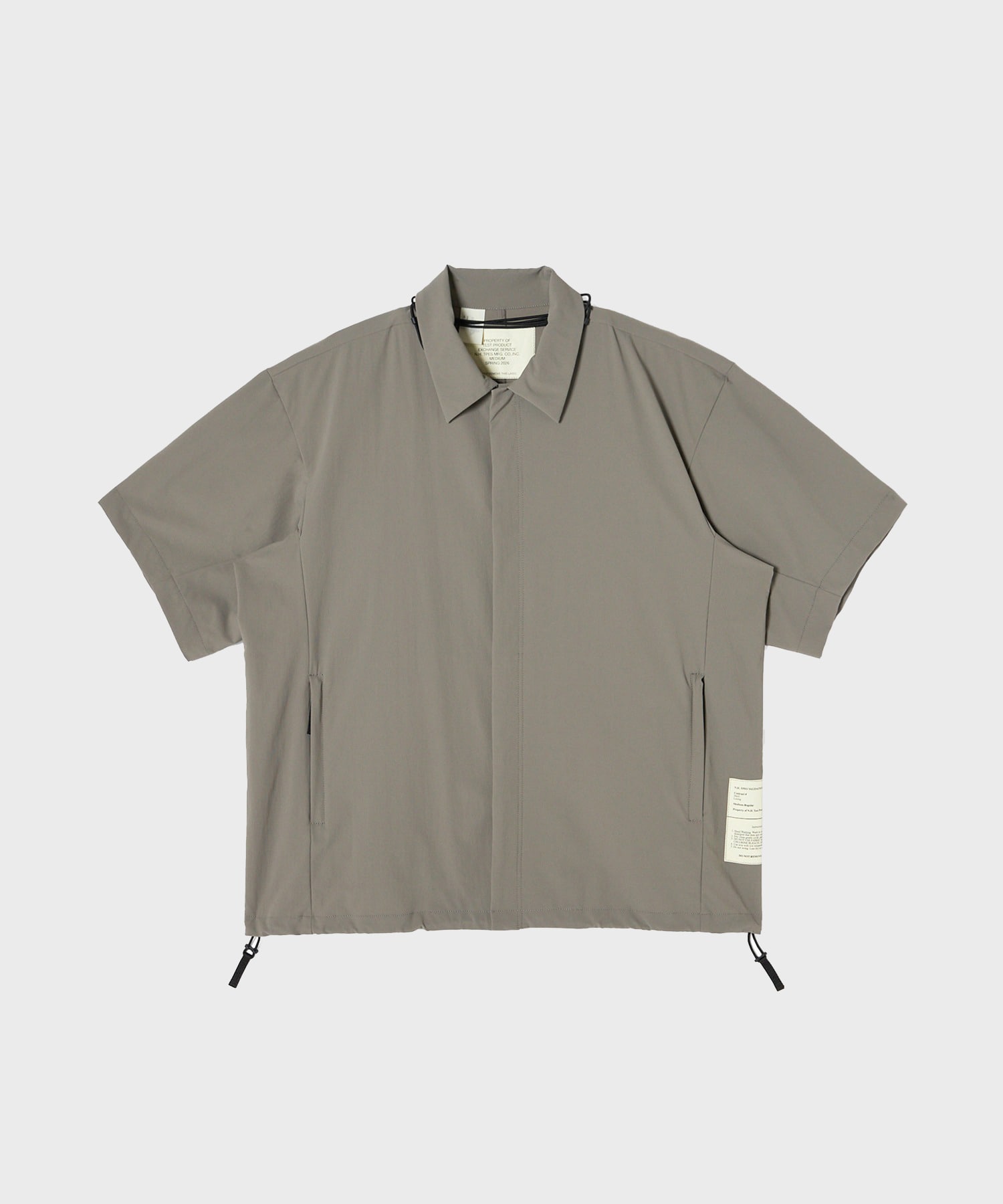 9261-SH51-004 DRAWSTRING SHIRT