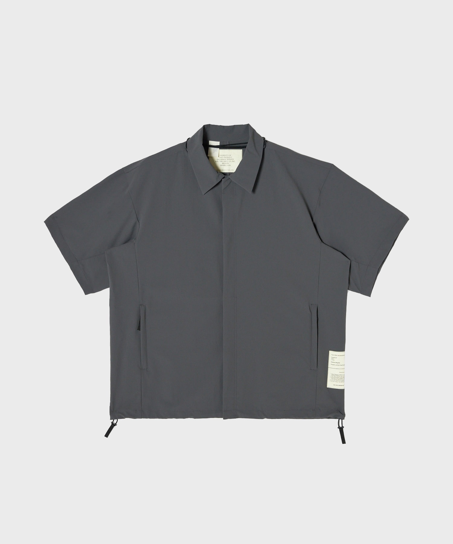 9261-SH51-004 DRAWSTRING SHIRT