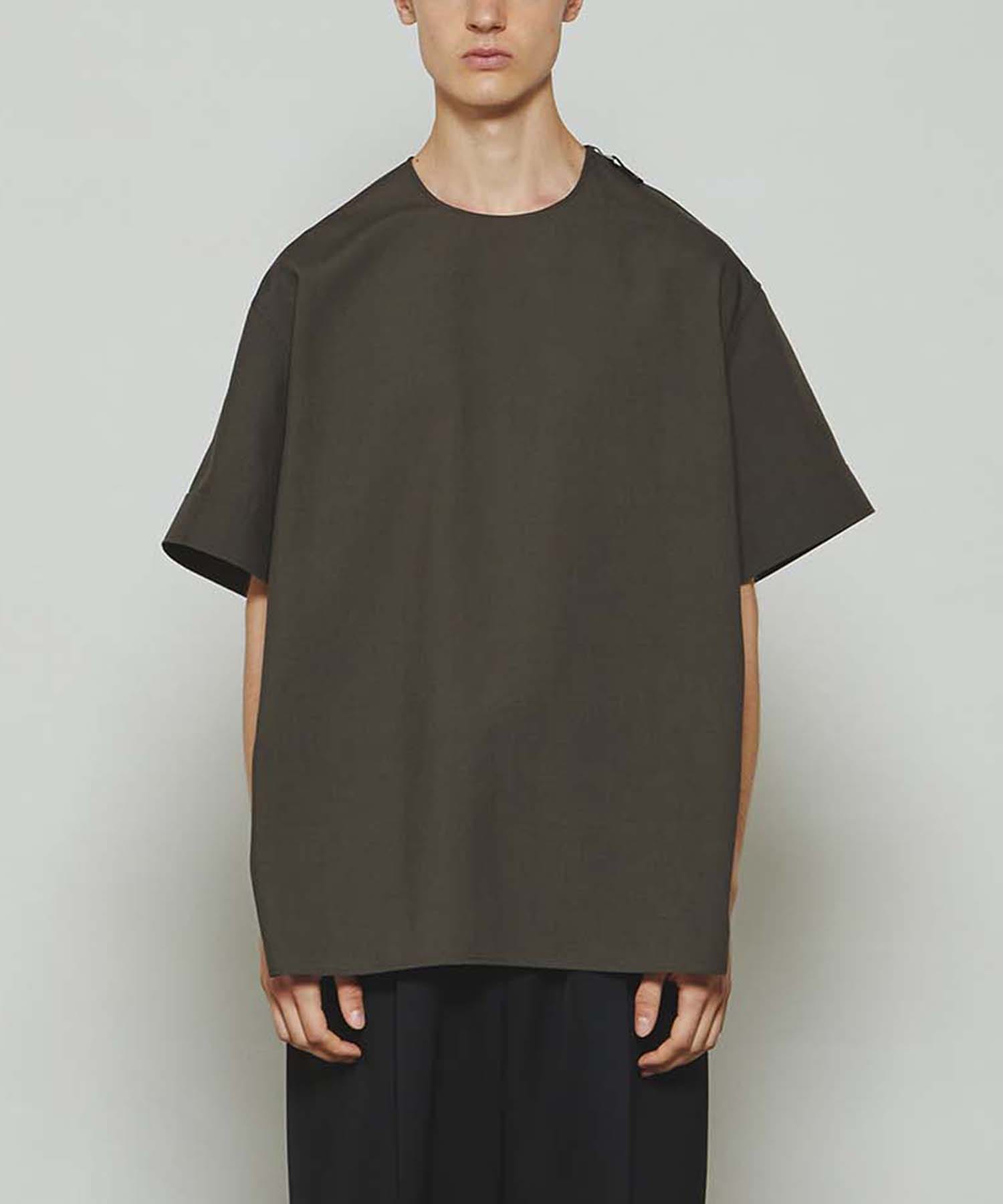 THE SIDE ZIP PULLOVER SHIRT SHORT SLEEVE