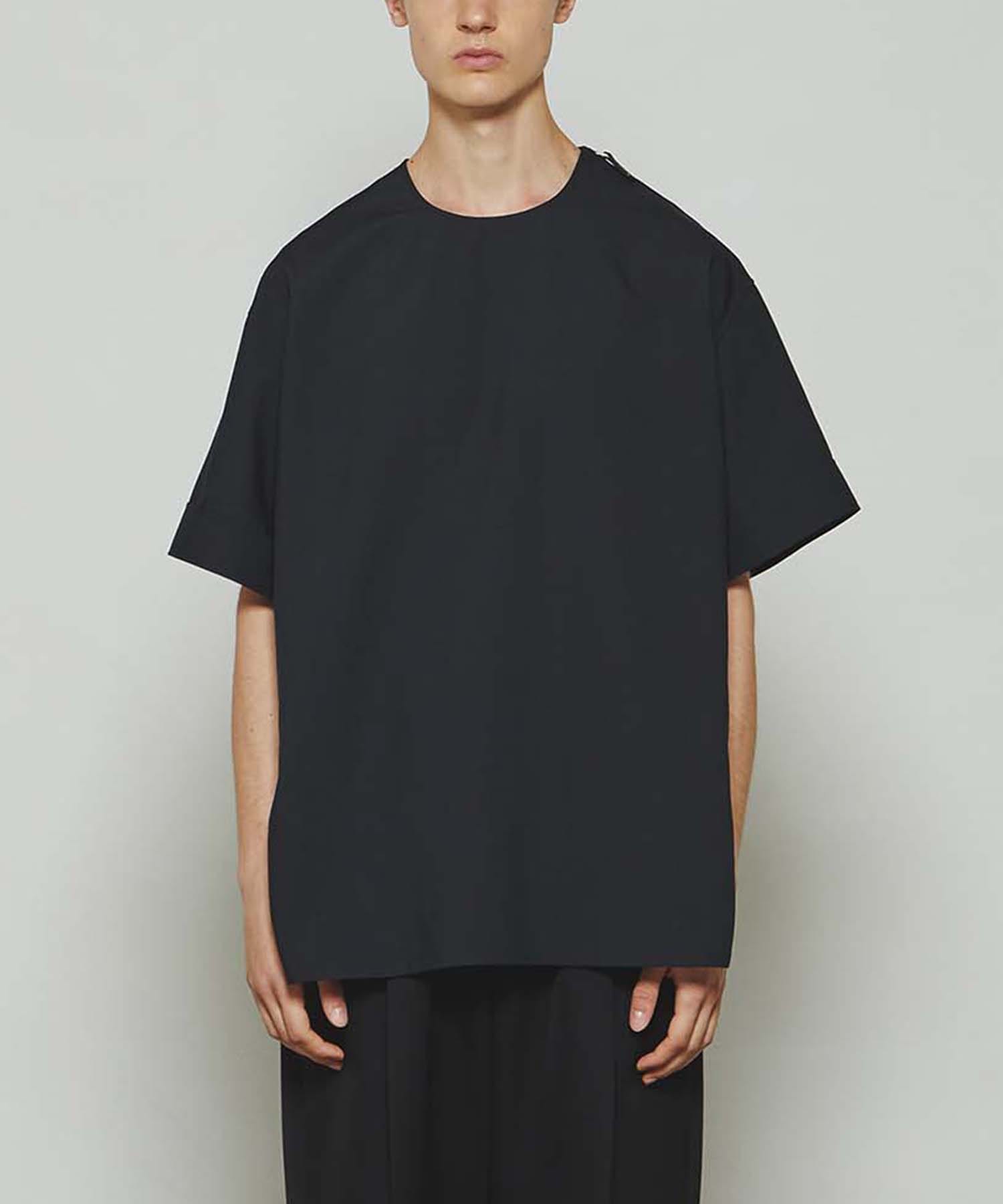 THE SIDE ZIP PULLOVER SHIRT SHORT SLEEVE