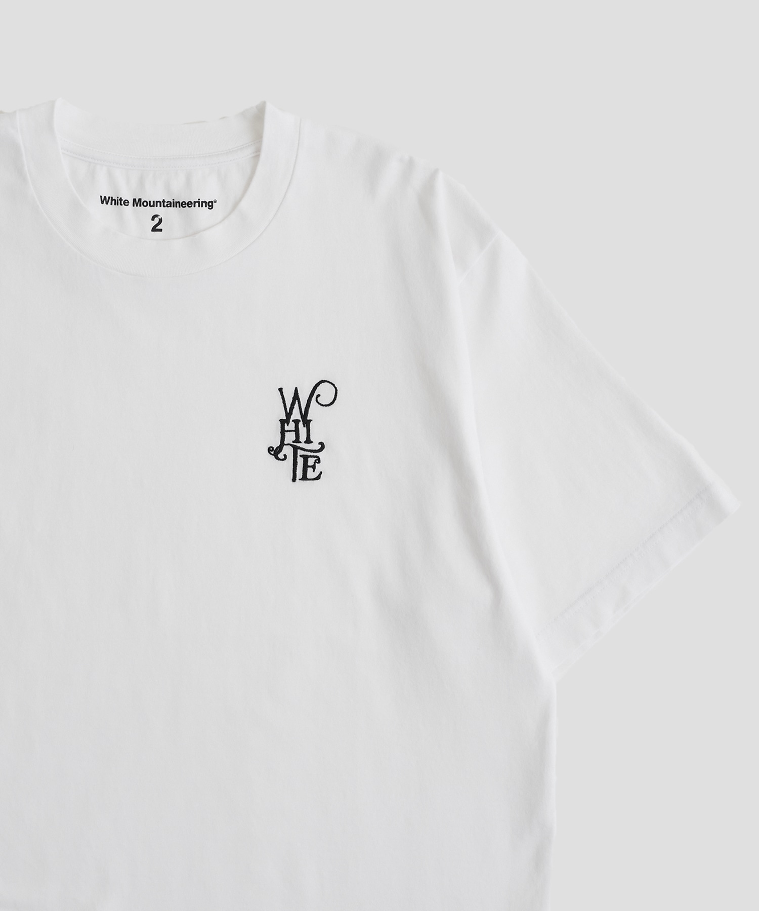 WM LOGO EMBROIDERY T-SHIRT