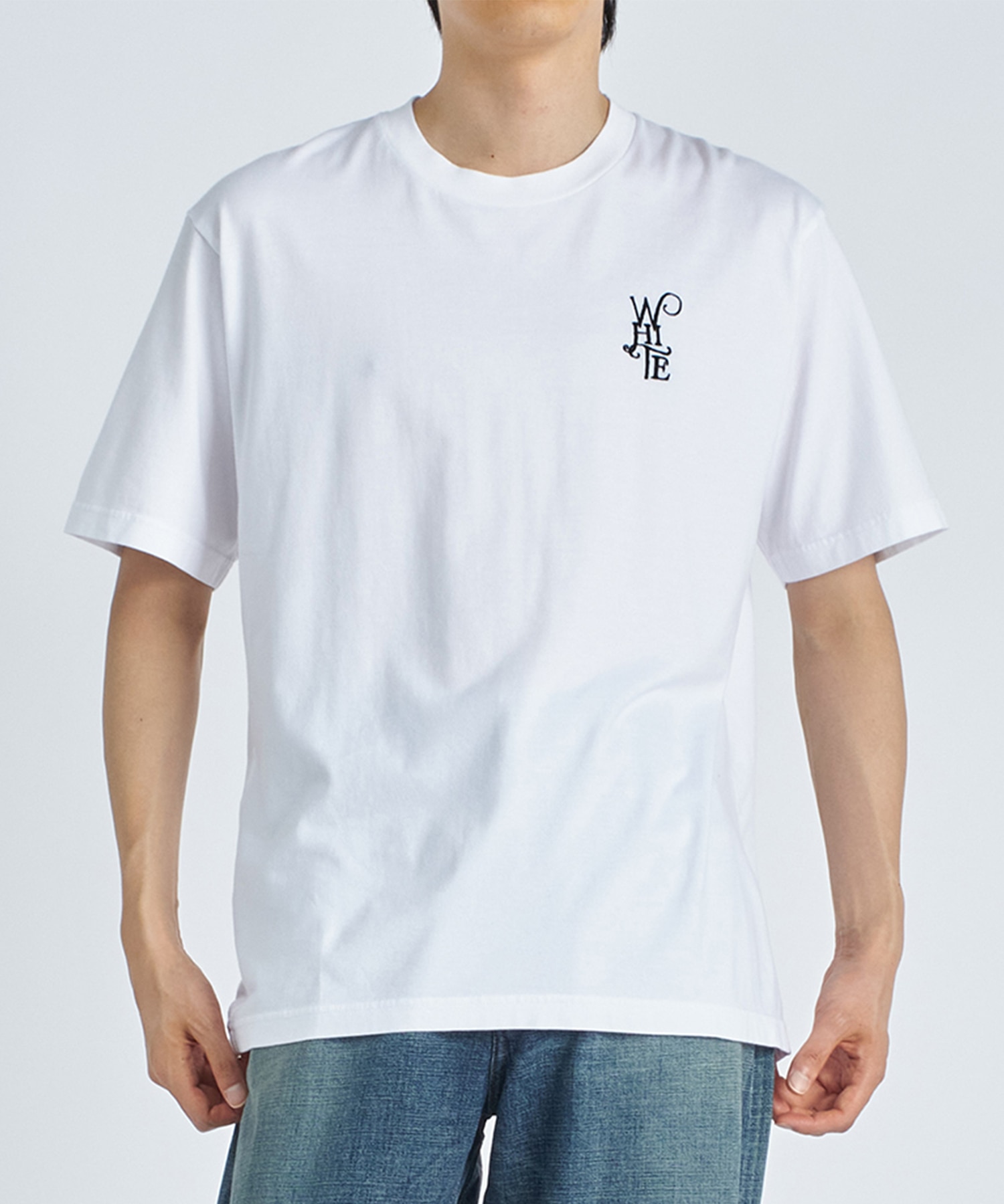 WM LOGO EMBROIDERY T-SHIRT
