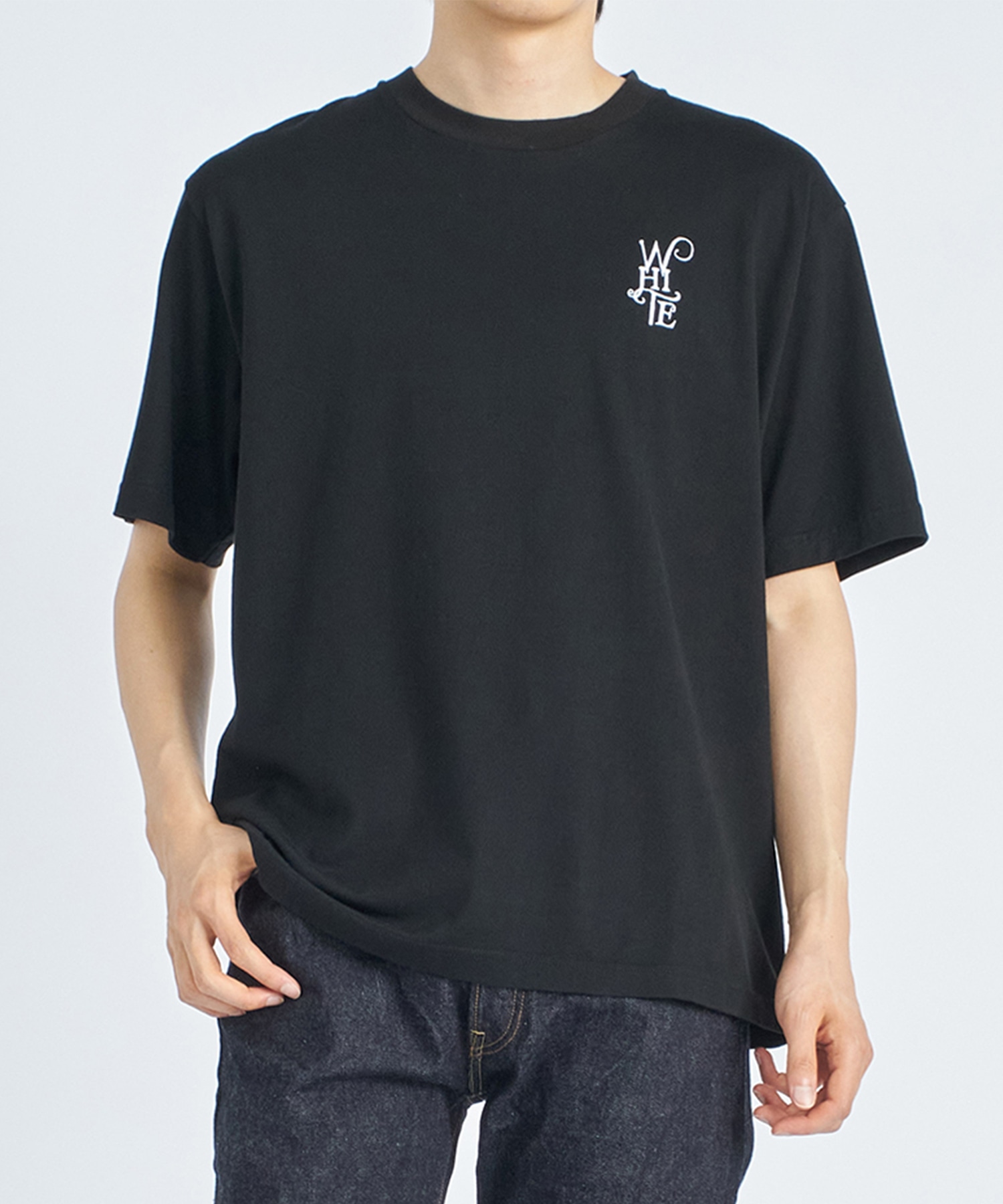 WM LOGO EMBROIDERY T-SHIRT