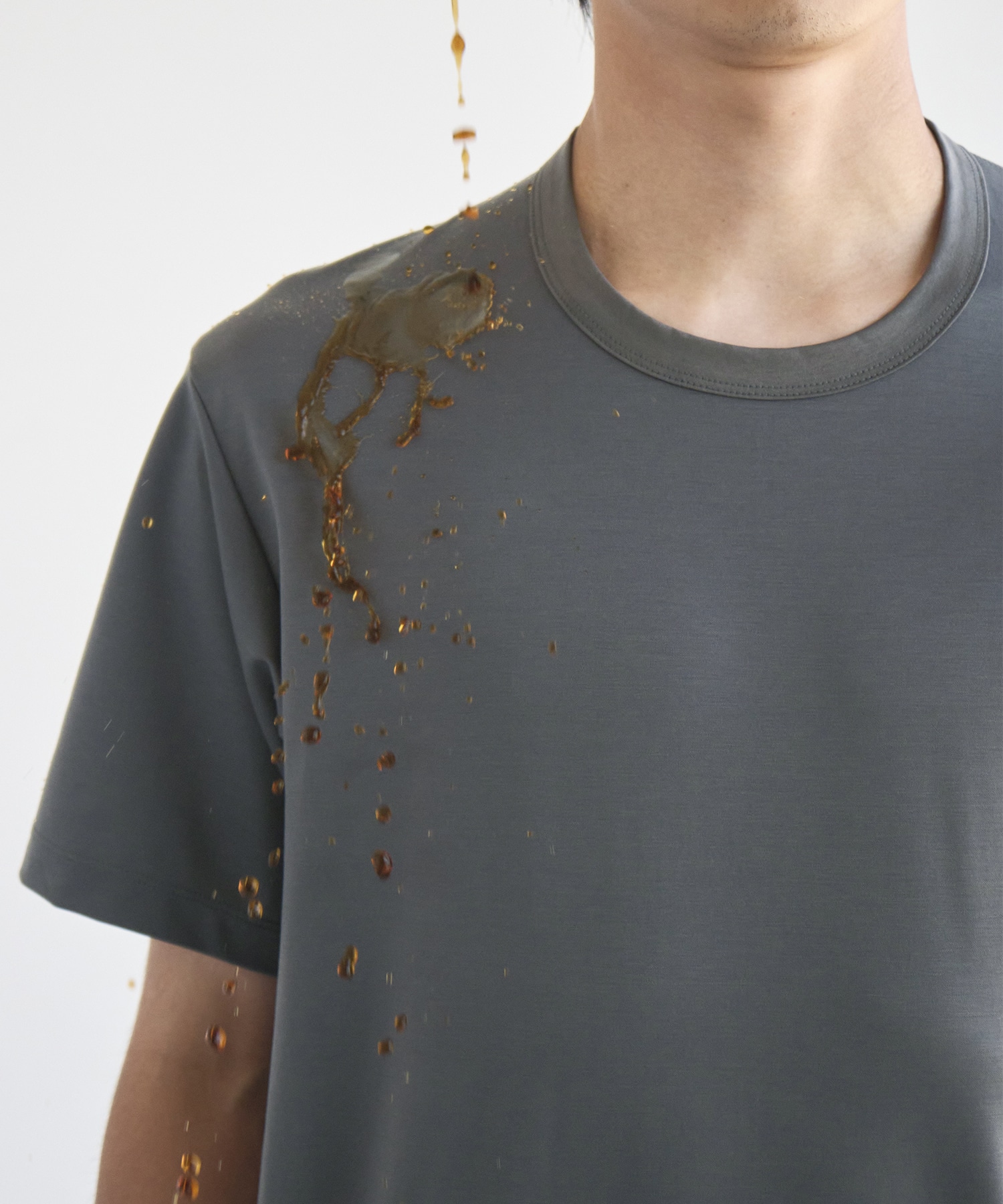 「もう、焦らない。汚れにくい」SOLOTEX Jersey S/S T-Shirts