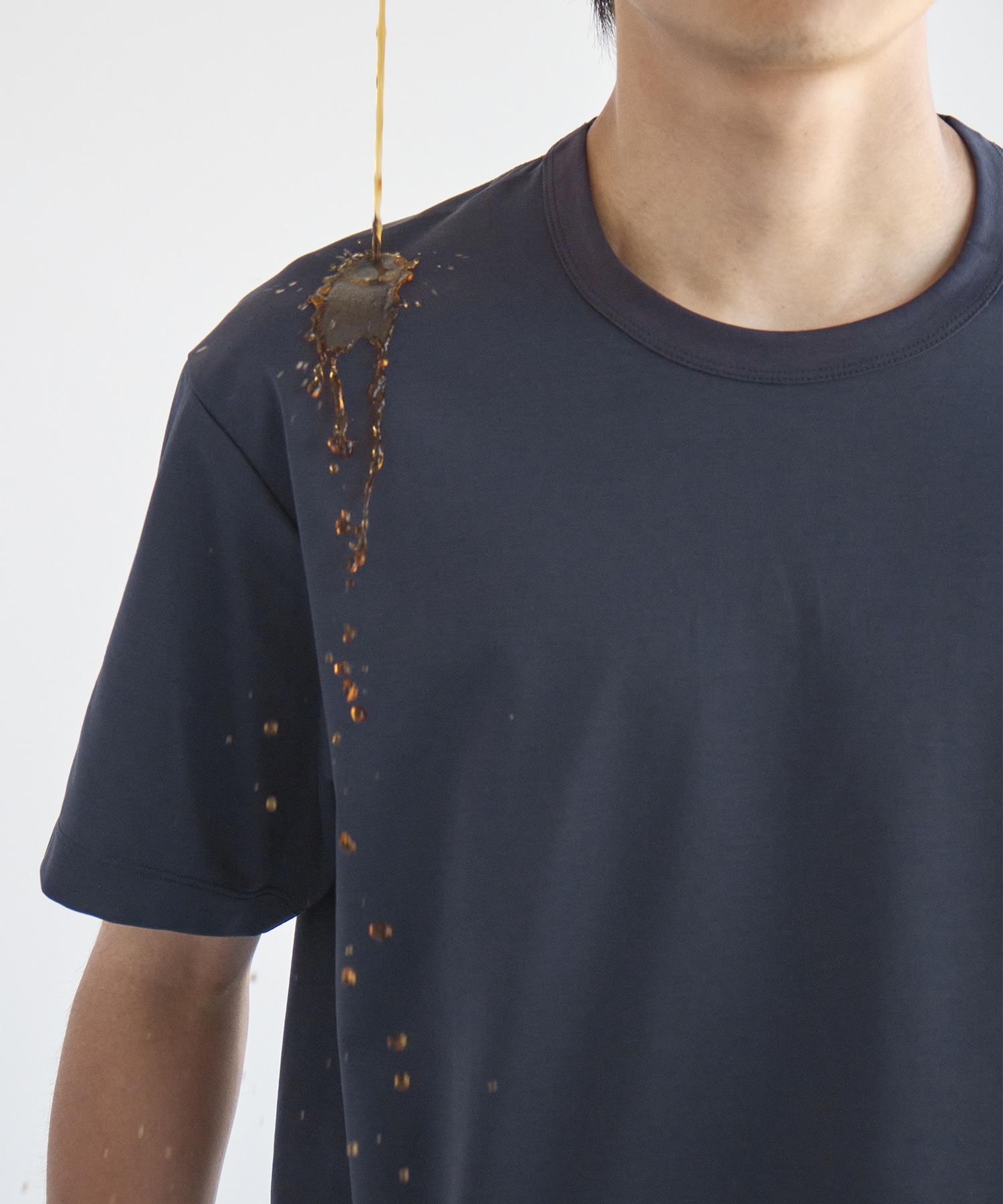 「もう、焦らない。汚れにくい」SOLOTEX Jersey S/S T-Shirts