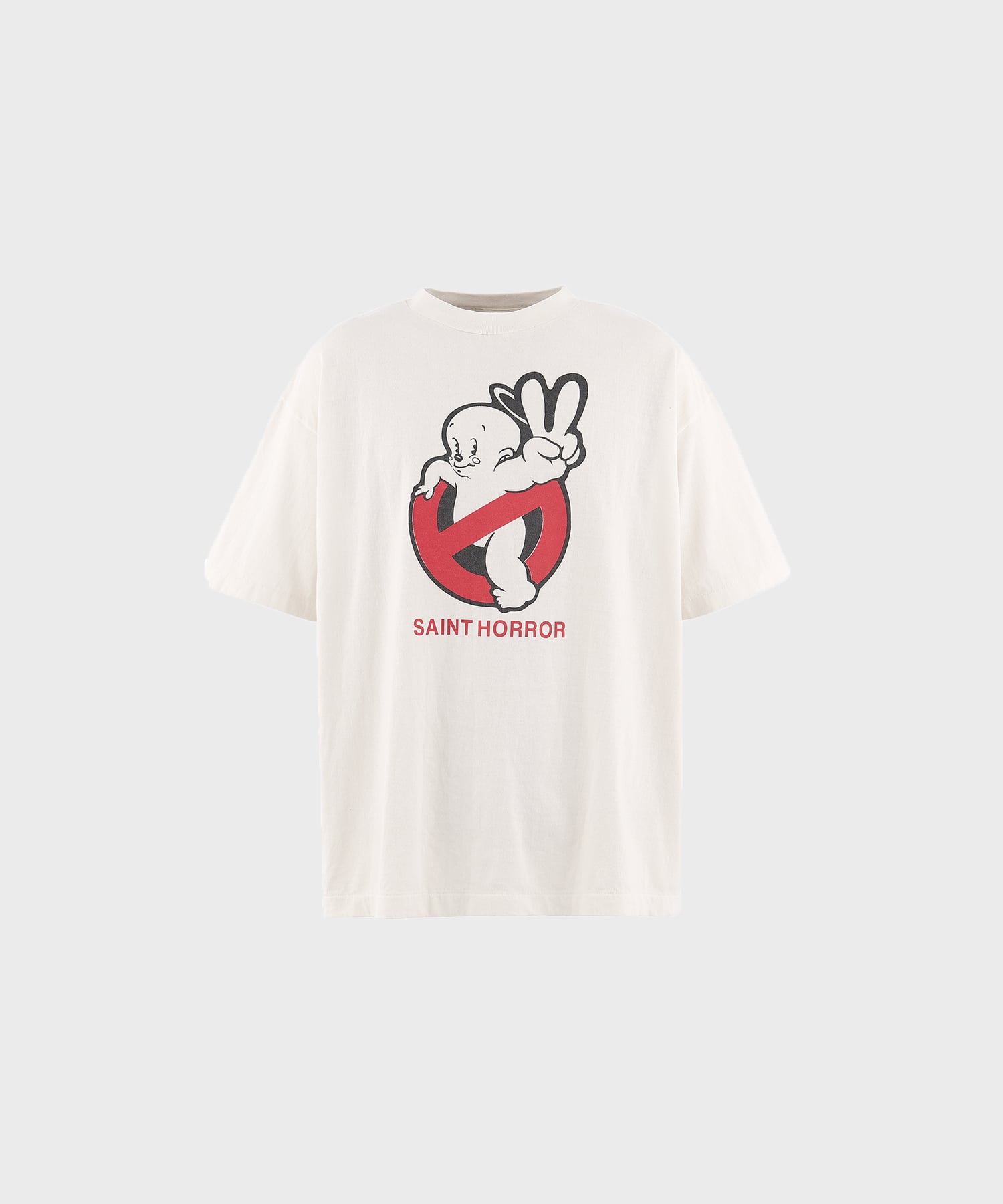 【セントマイケル】SM-MK8-0000-009/SS T-SHIRT/SAINT HORROR/WHITE