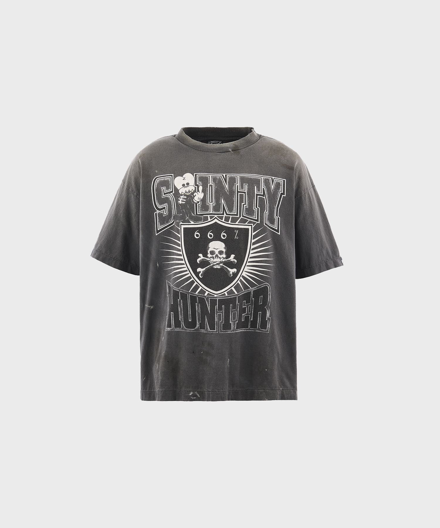 【セントマイケル】SM-MK8-0000-C29/BH_SS T-SHIRT/SAINTY HUNTER/BLK