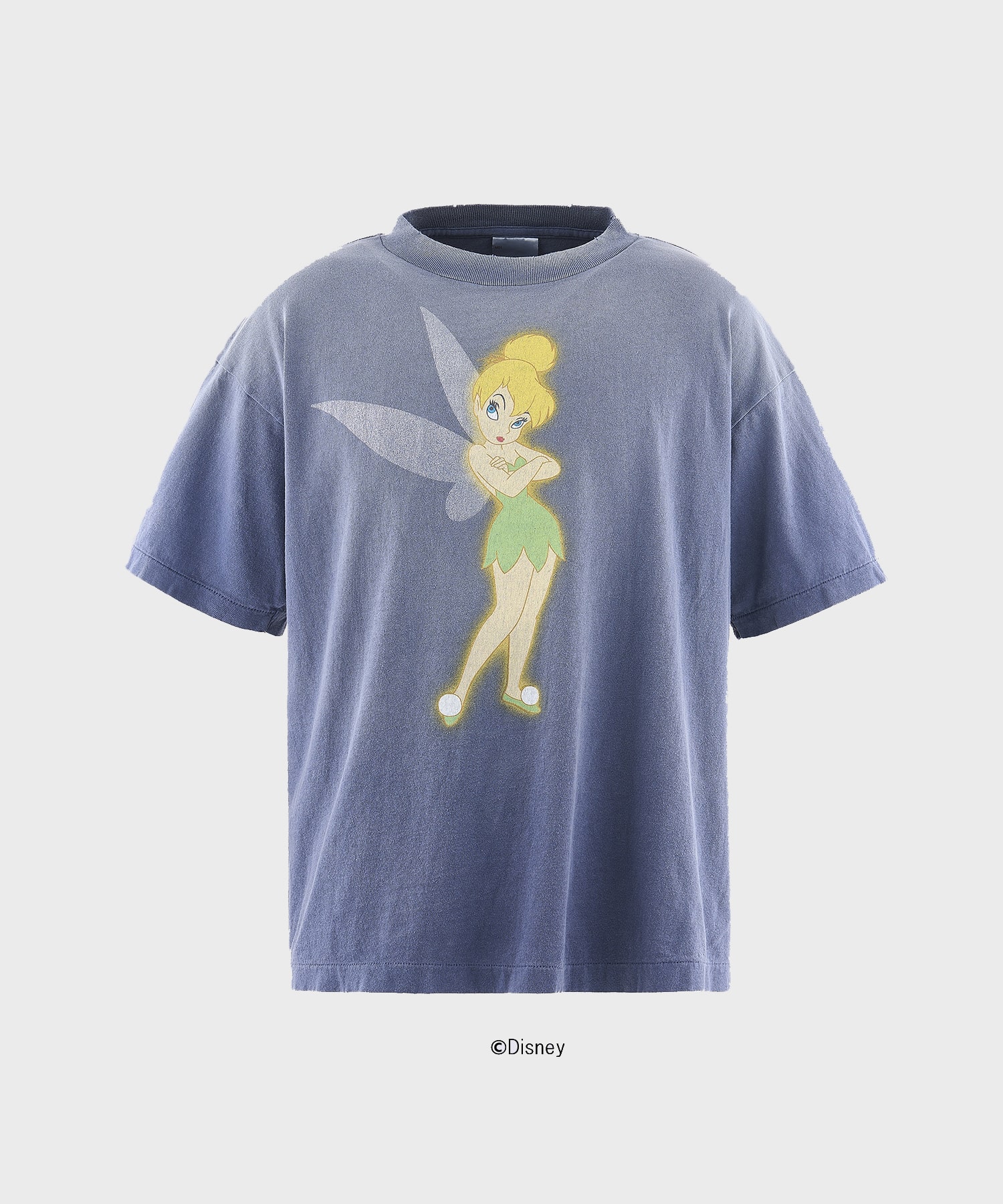 SM-MK8-0000-C79/DSN_SS T-SHIRT/TINKER BELL/NAVY
