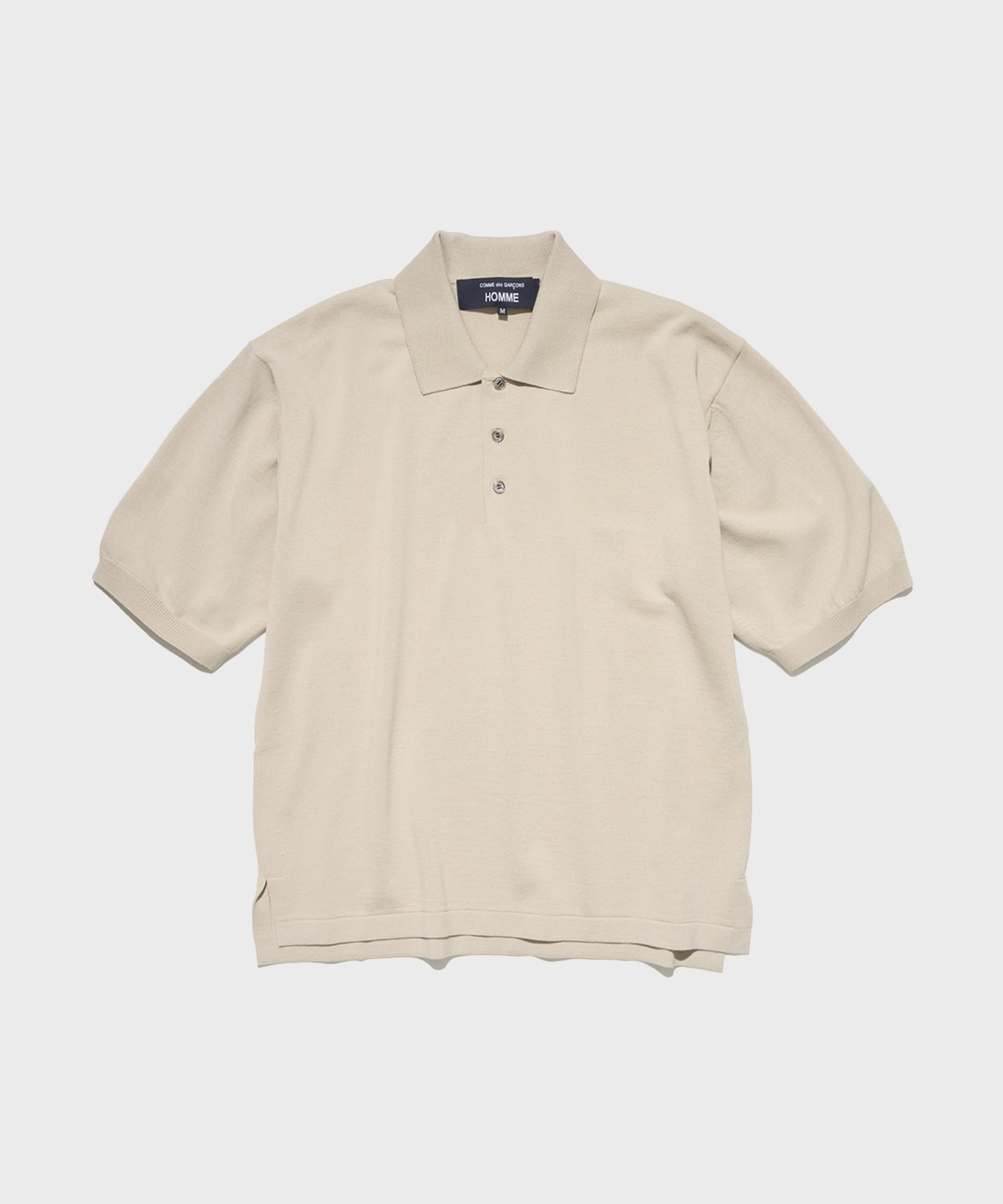 綿ウール天竺 S/S Polo