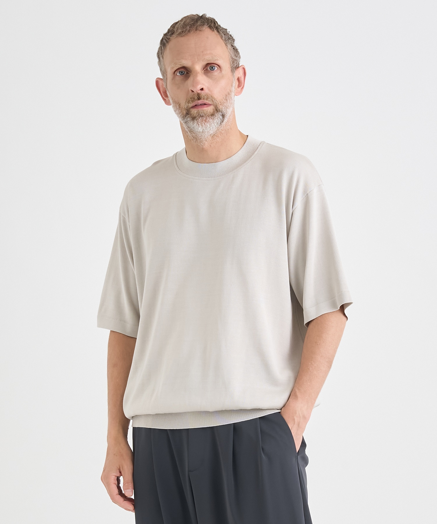 Washable Silk Knit S/S PO